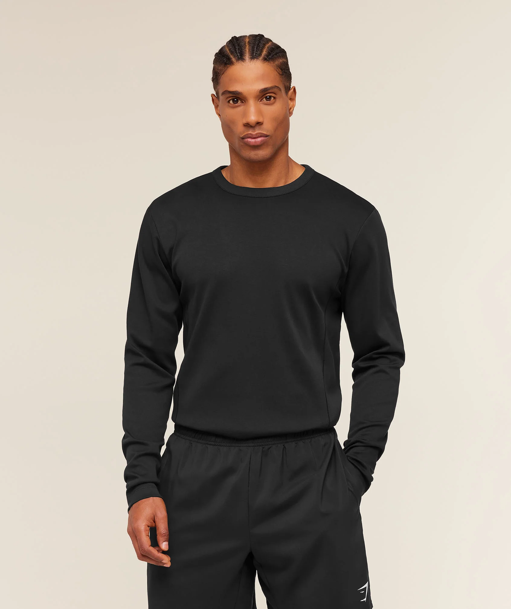 Off Duty Long Sleeve T-Shirt in Soft Organic Cotton