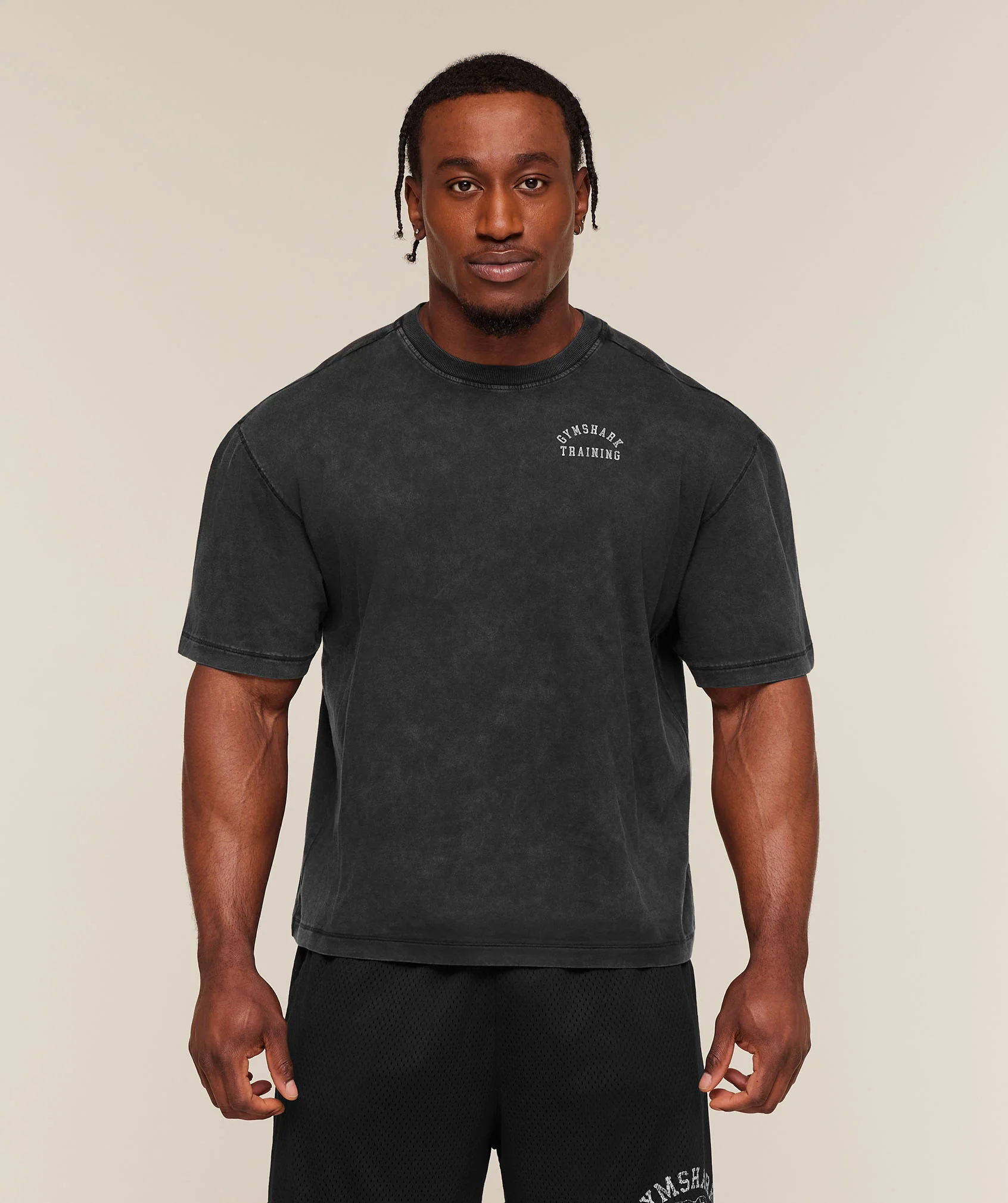 Retro Collegiate T-Shirt Oversized Heavyweight Cotton Top
