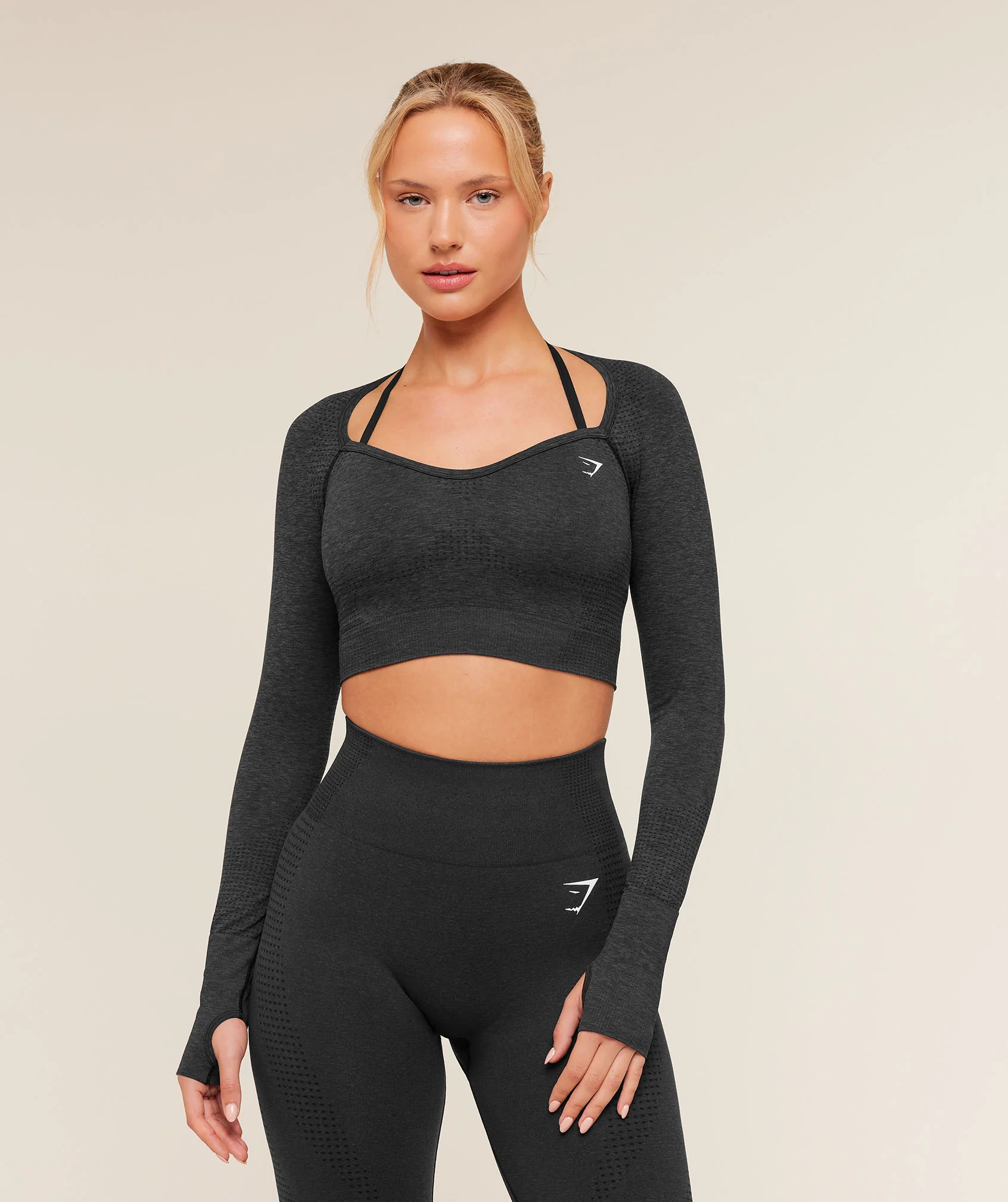 Gymshark Vital Sweetheart Neck Crop Top for Training