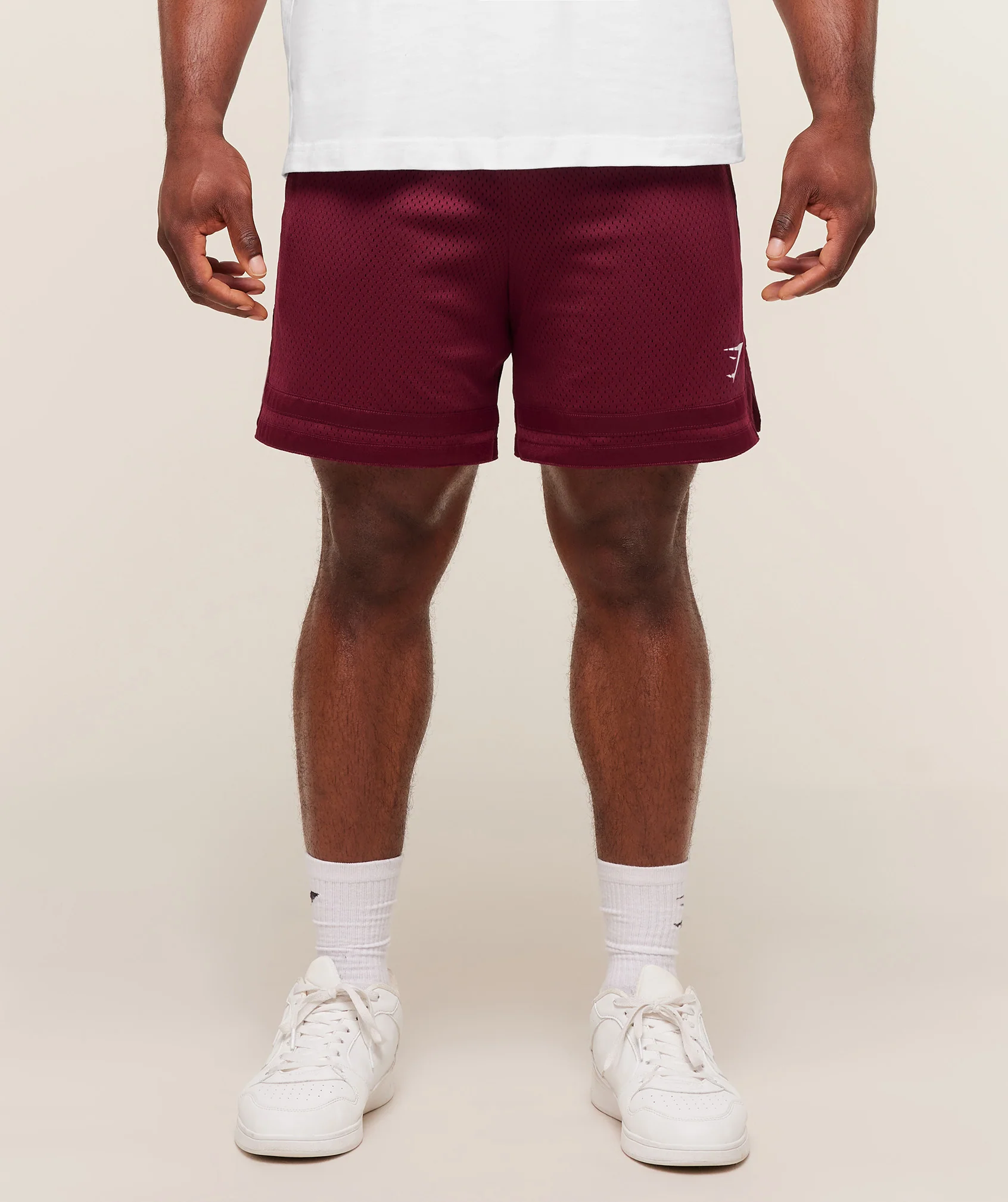 Gymshark Campus Mesh Shorts with 6 Inch Inseam