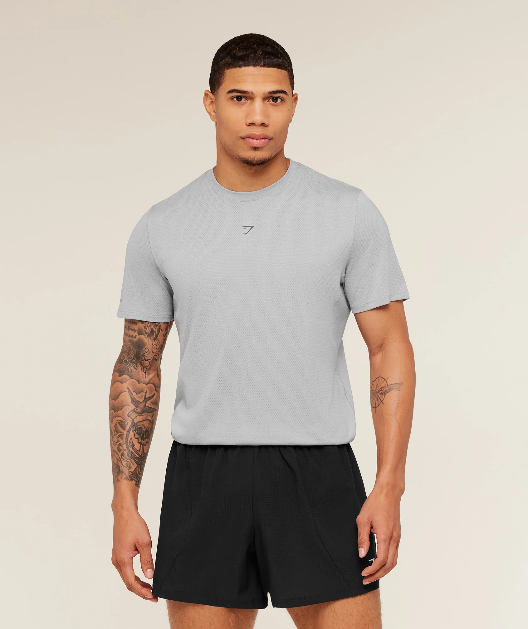 Gymshark Running T-Shirt Breathable Reflective Slim Fit Top