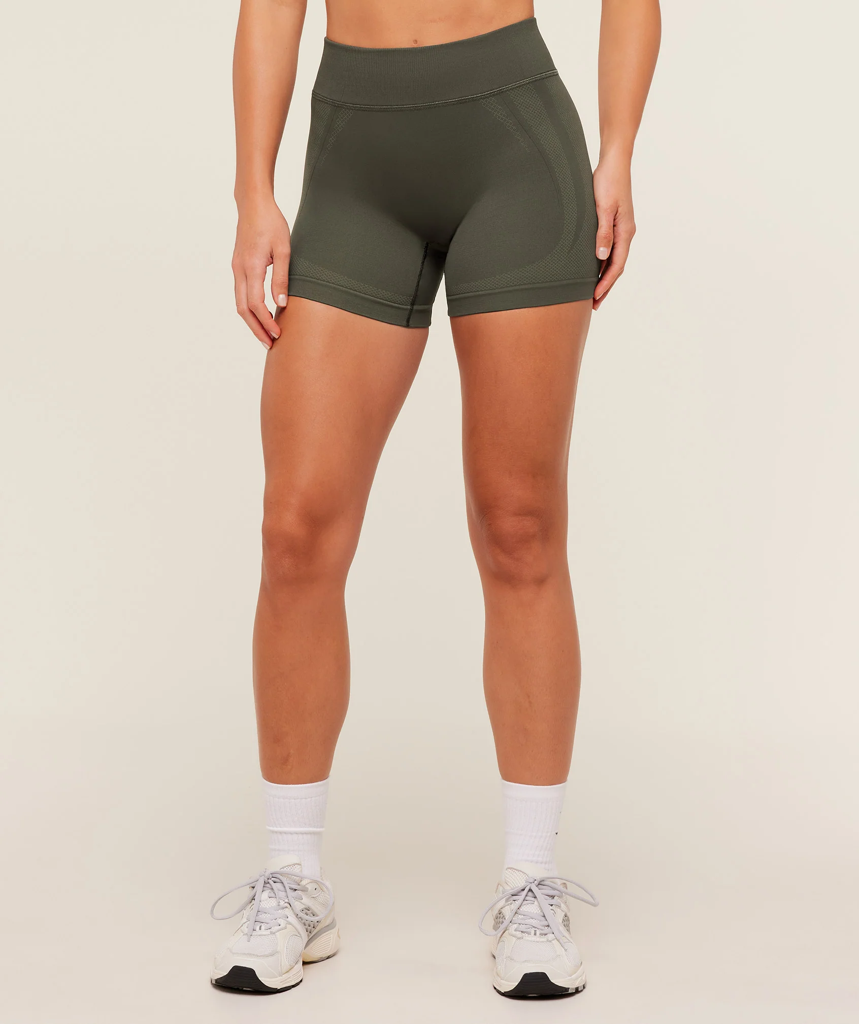 Gymshark Weekend Seamless Short with Ribbed High Waist