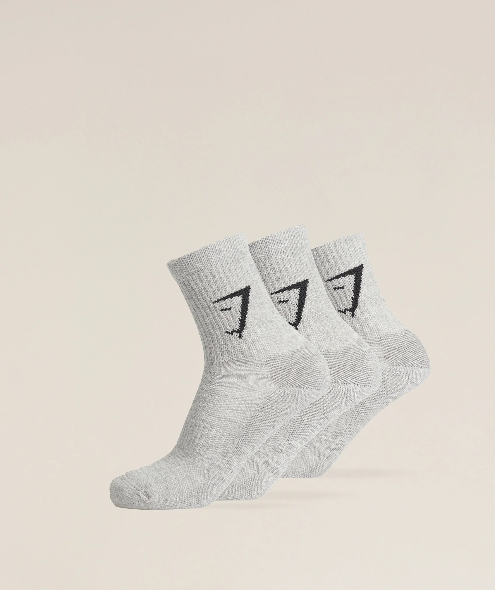 Midi Crew Socks 3 Pack with Arch Support
