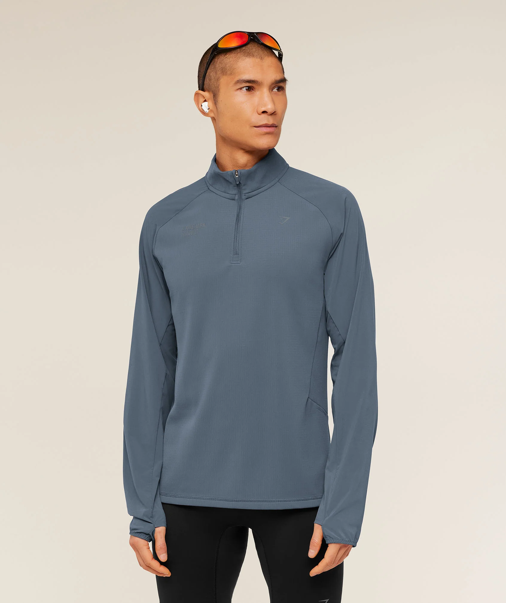 Gymshark Running Elite 1/4 Zip Pullover for Cold Runs