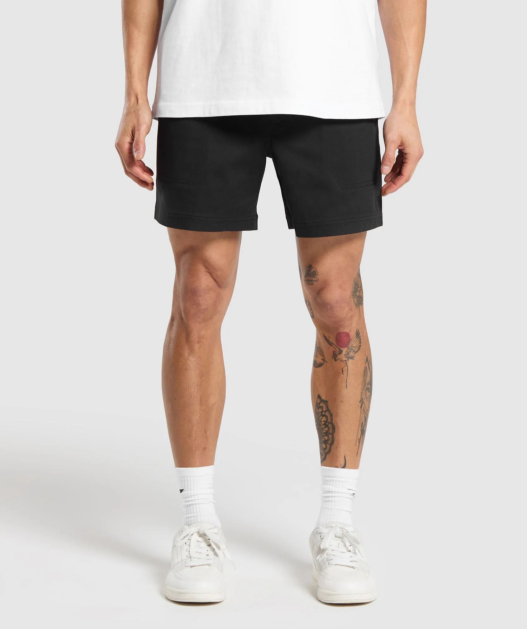 Gymshark Rest Day Woven Shorts in Black – 6 Inch Inseam