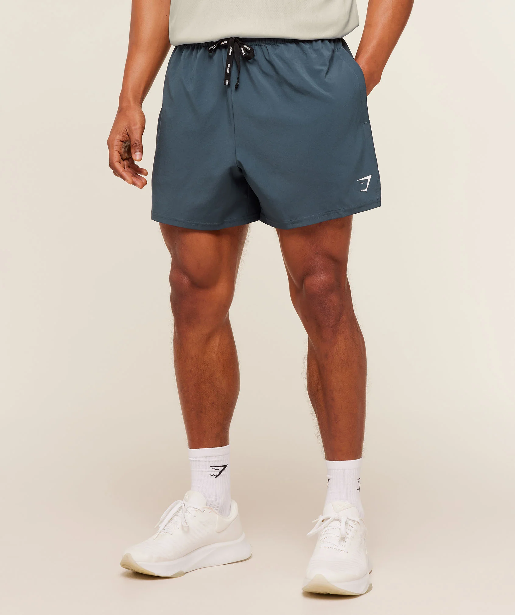 Gymshark Train 5 Inch Shorts with Drawstring Waistband