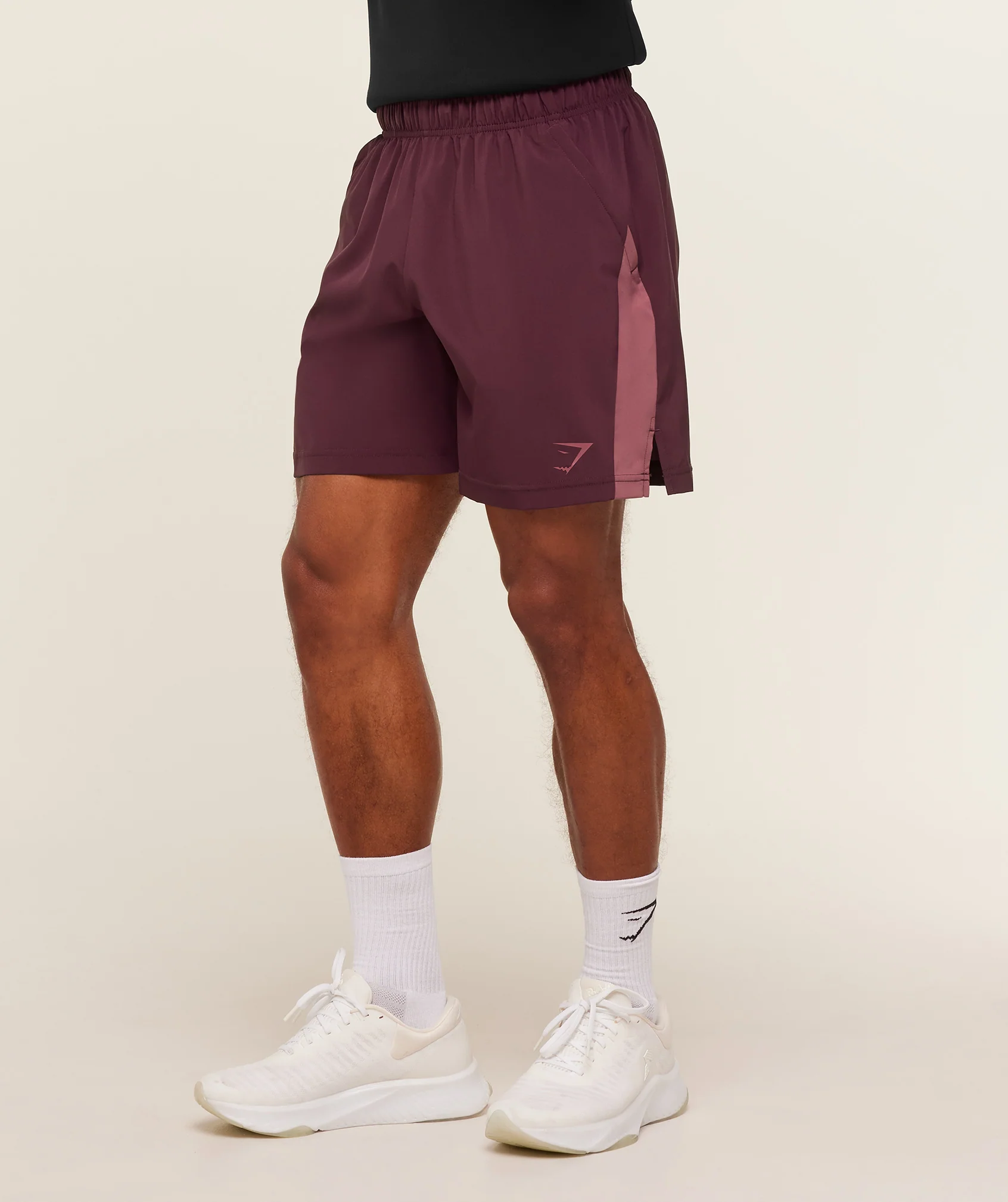 Gymshark Sport 7" Shorts in Red for Gym and HIIT Training