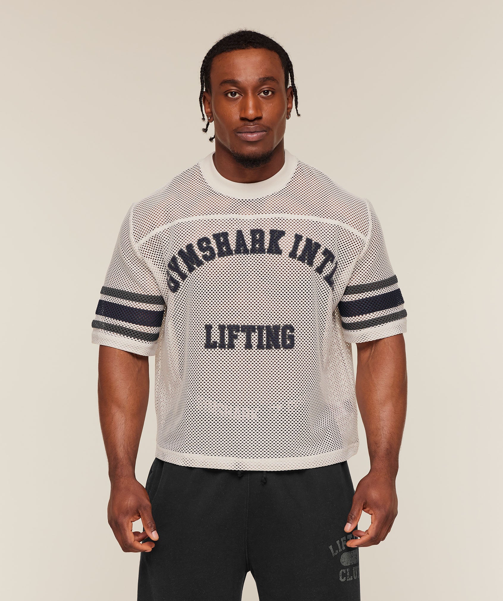 Gymshark Collective Mesh Contrast Jersey Short Sleeve Tee