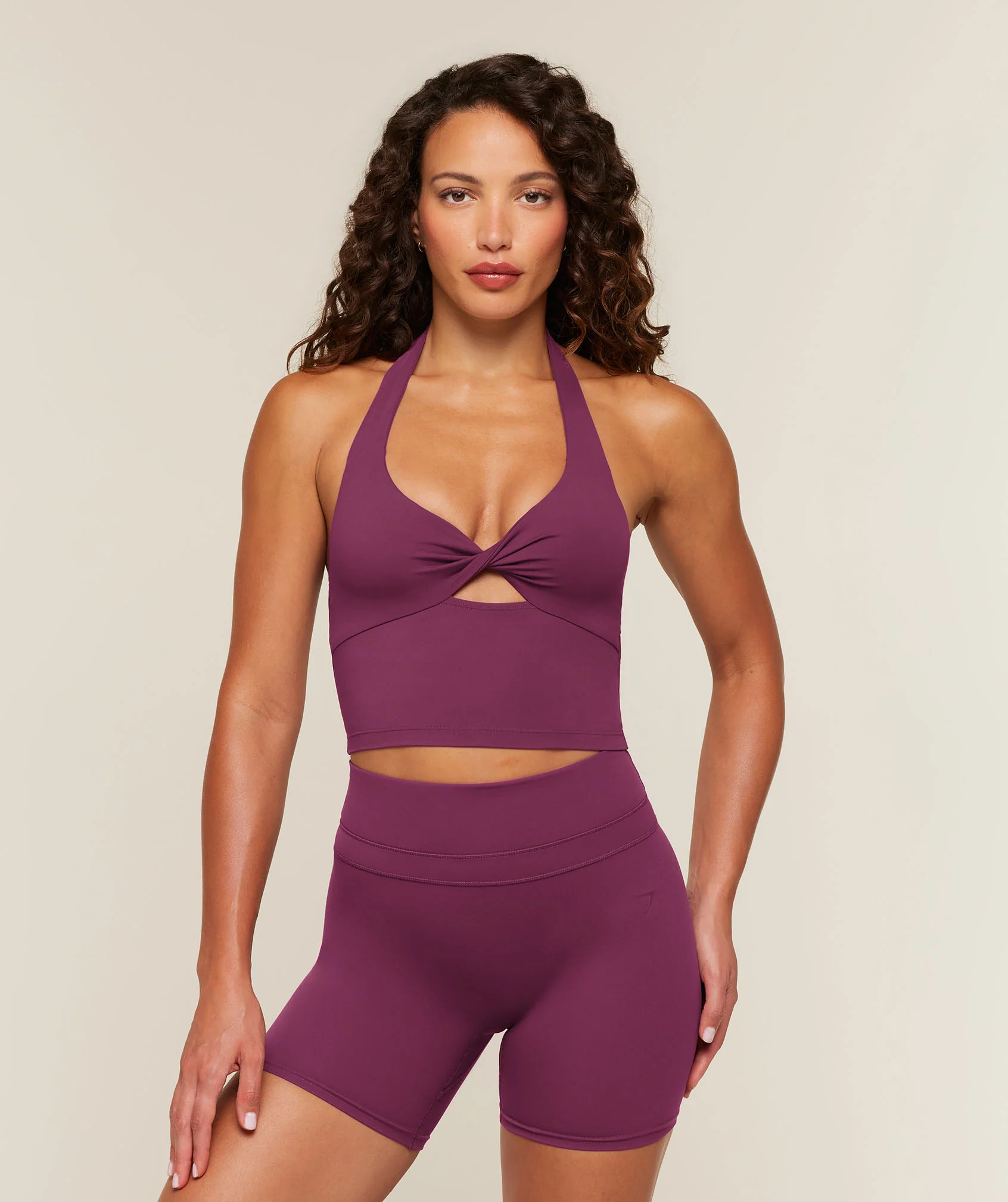 Gymshark Whitney Twist Front Shelf Tank Top