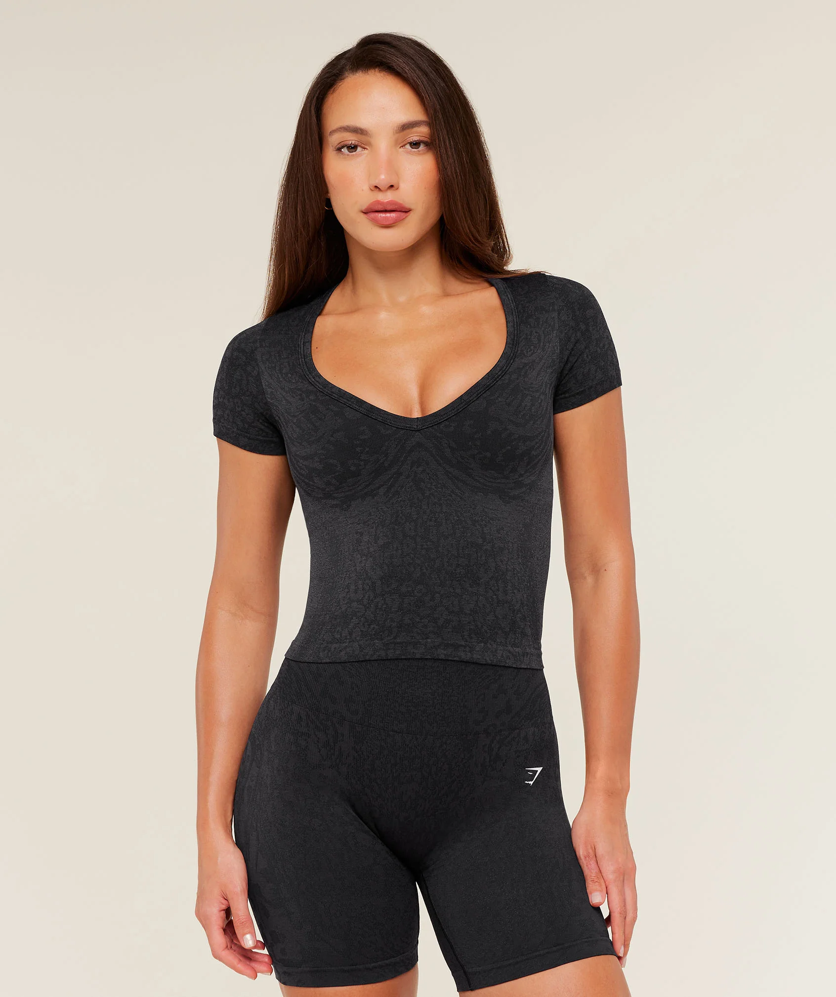 Gymshark Adapt Animal X Whitney Short Sleeve Top
