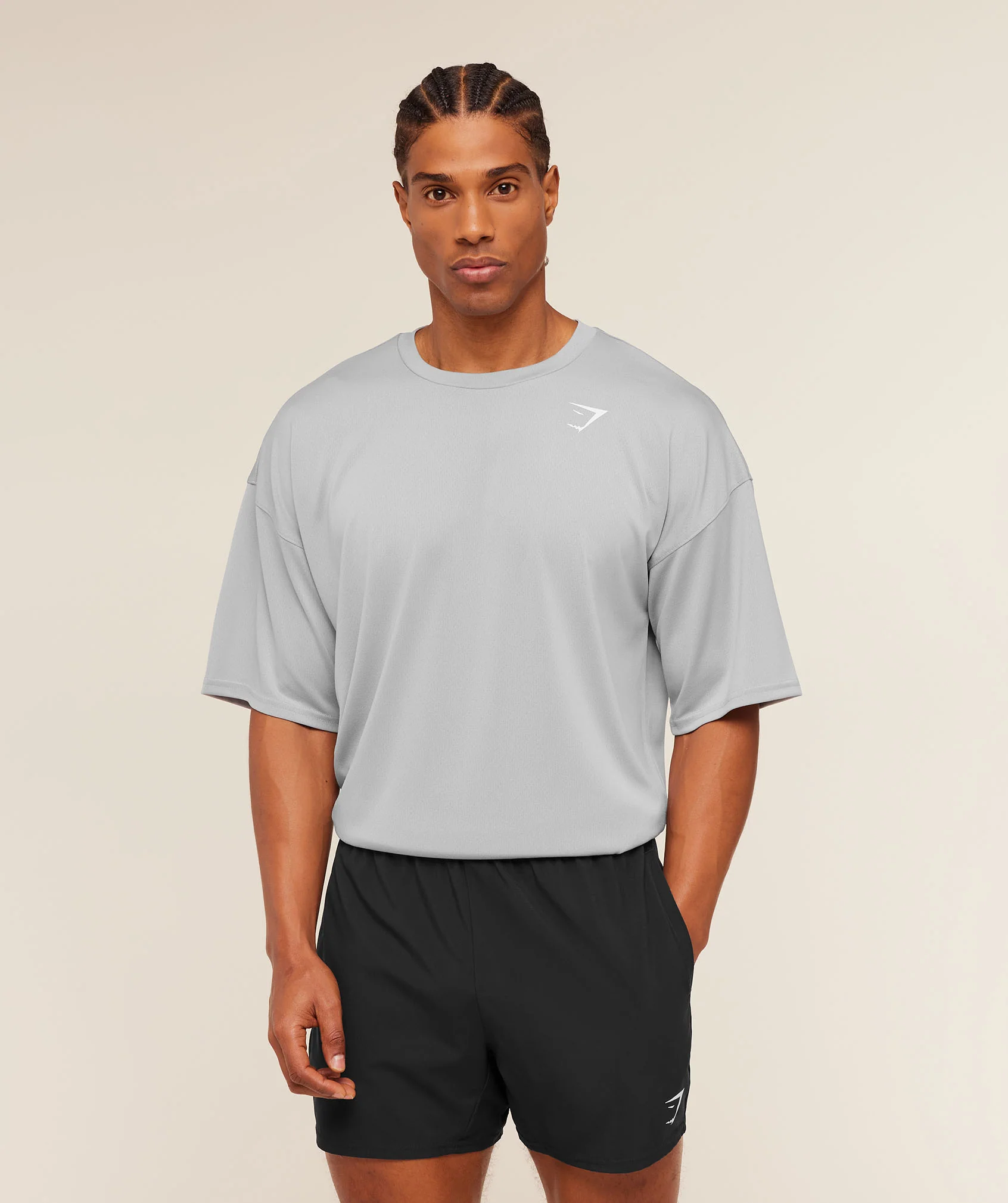 Arrival Oversized T-Shirt in Lightweight Sweat-Wicking Fabric