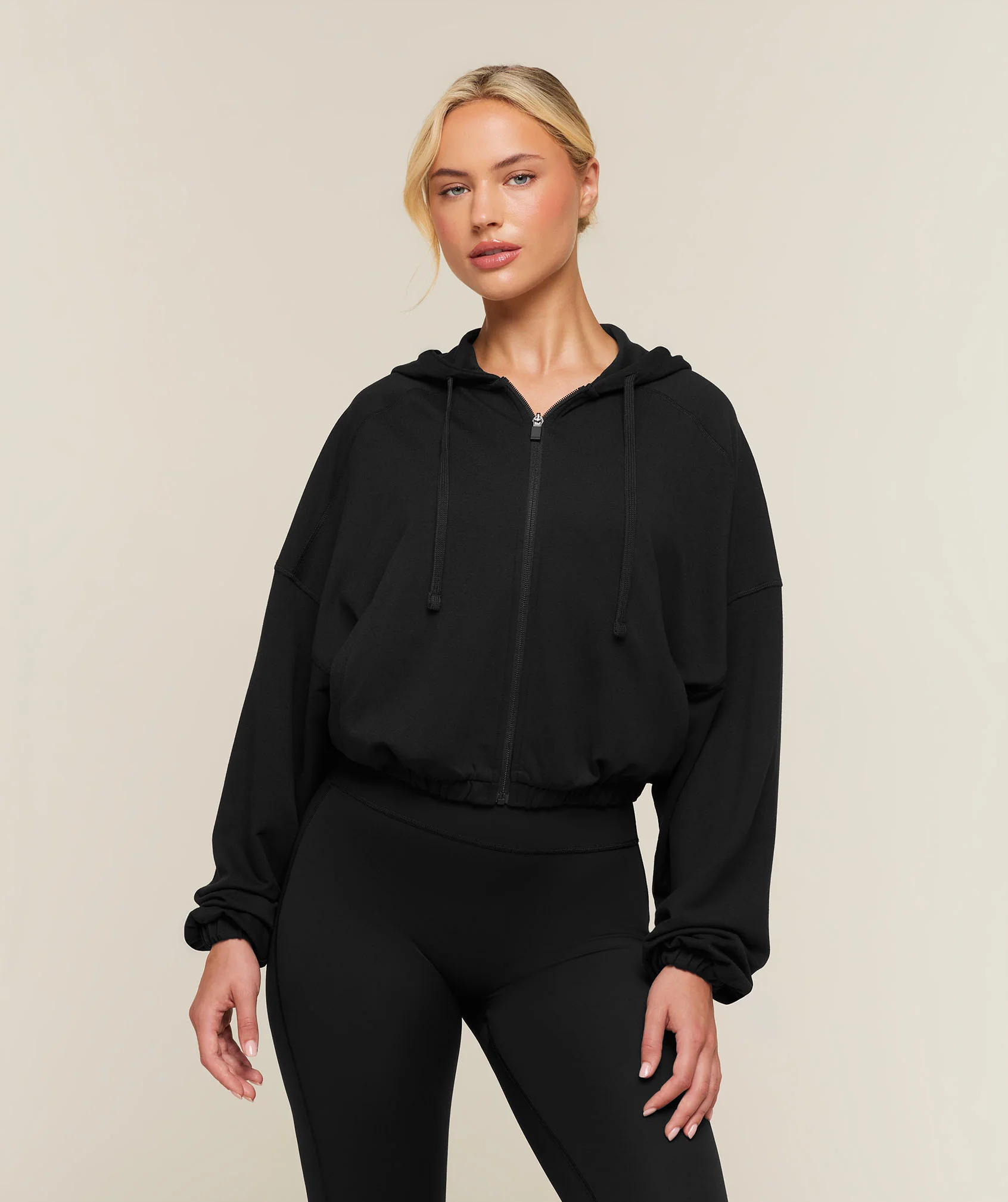Gymshark Lightweight Full Zip Pullover Oversized Hoodie