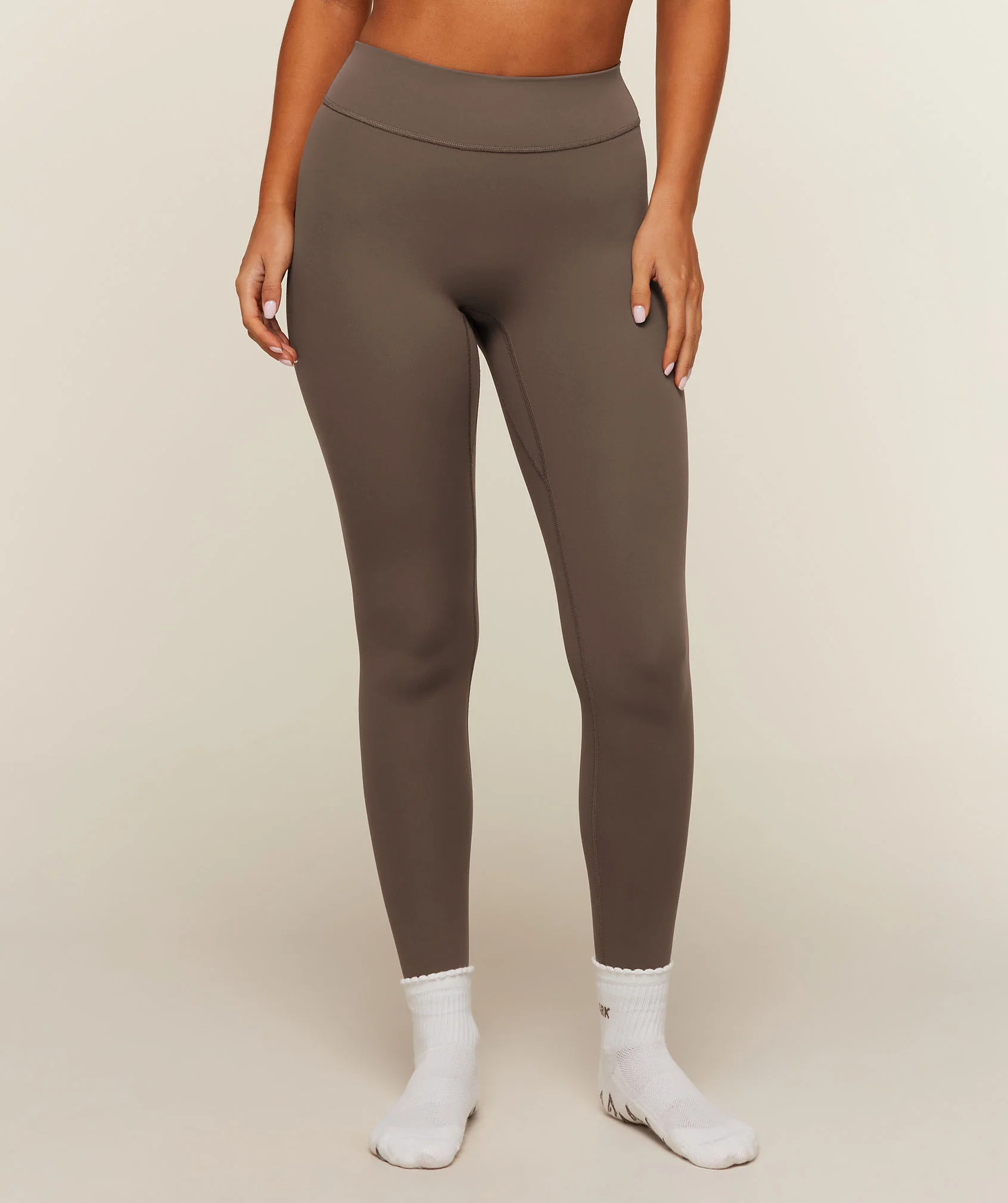 SoftSense™ High-Rise Leggings in Brown
