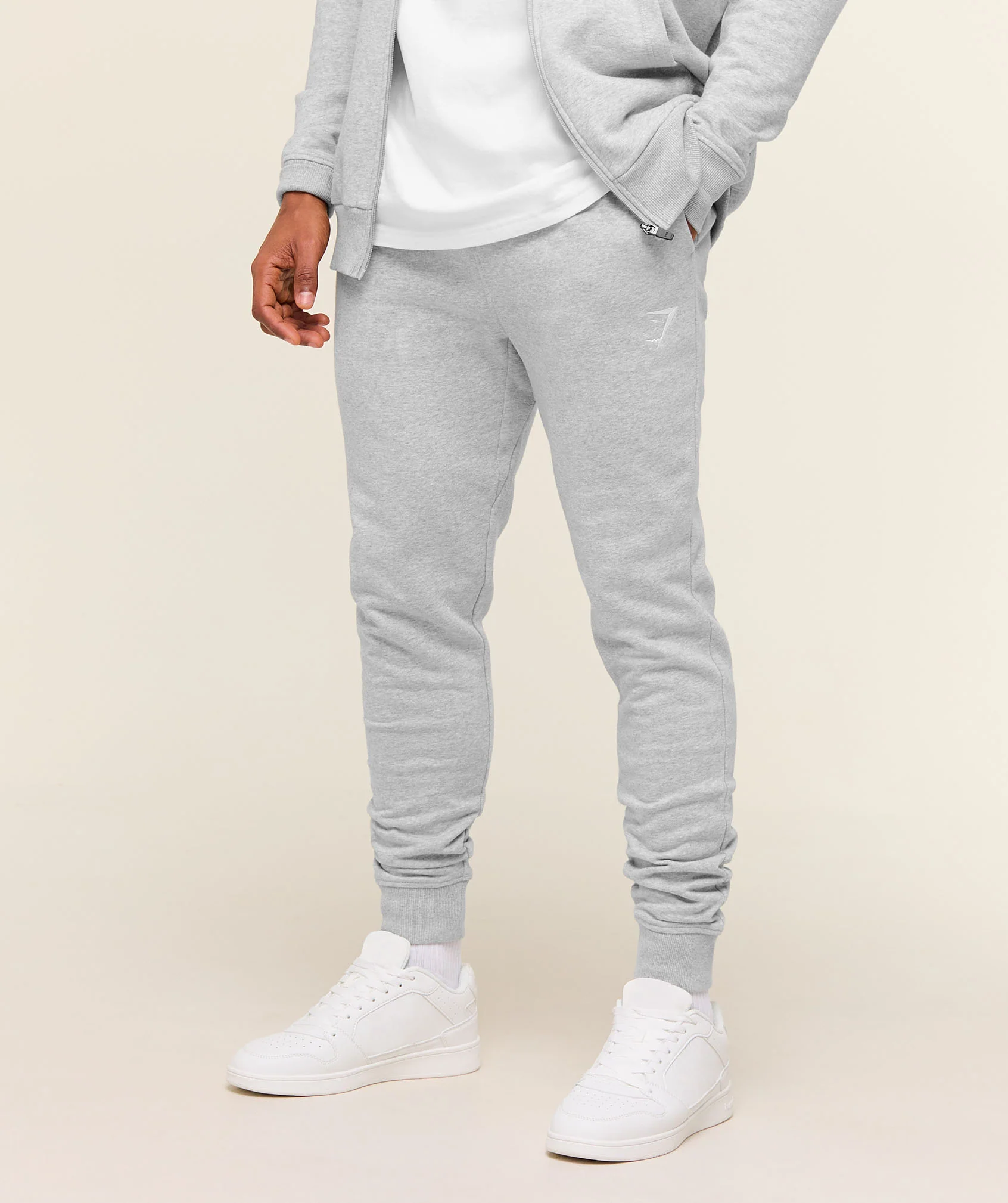 Crest Joggers in a Brushed Back Cotton Blend, 28 Inch Inseam