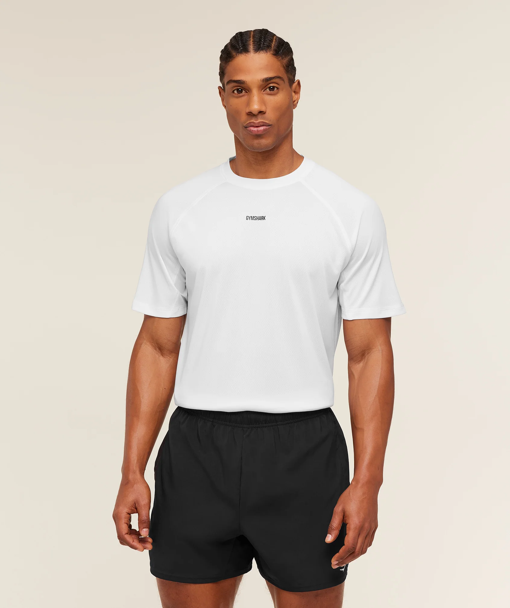 Gymshark Train T-Shirt for Everyday Training in White