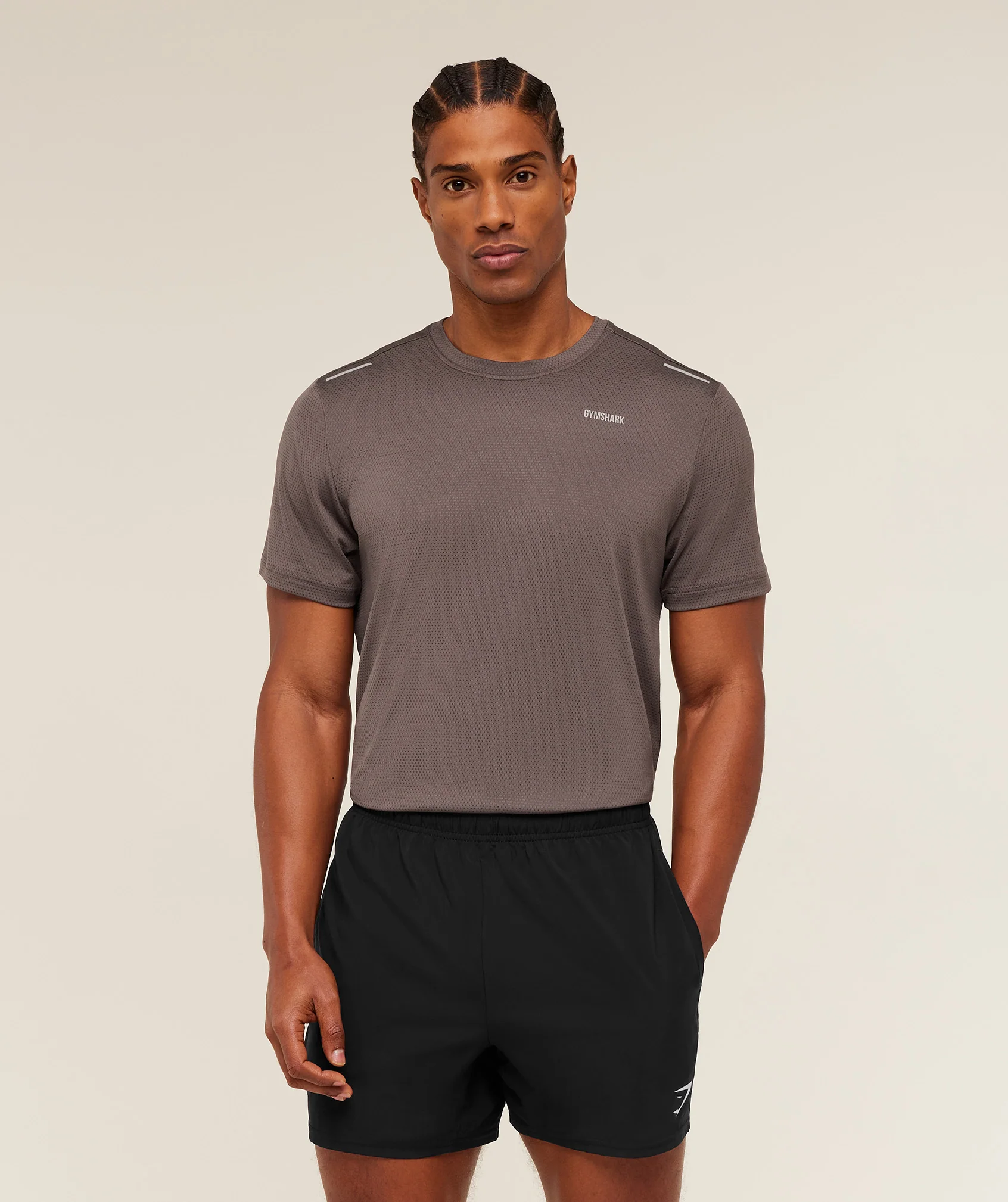 Gymshark Built For More T-Shirt in Lightweight Sweat-Wicking Fabric