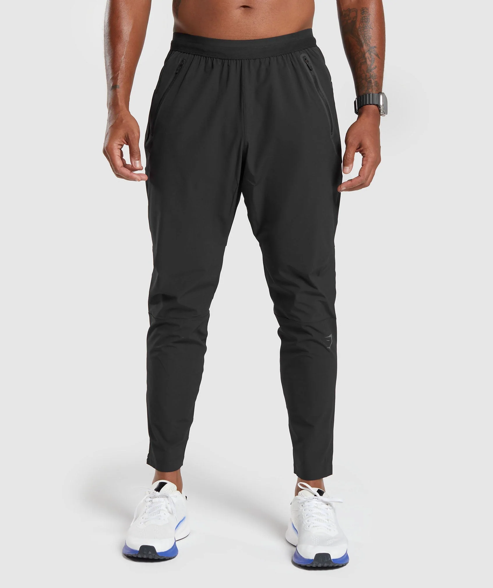 Hybrid Woven Joggers Four-Way Stretch Slim Fit Training Pants