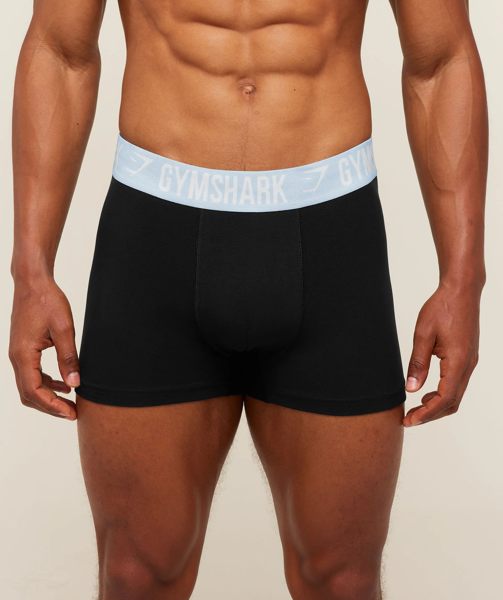 Boxershorts 3-pak bomuld stræk undertøj muscle fit 3 inch inseam