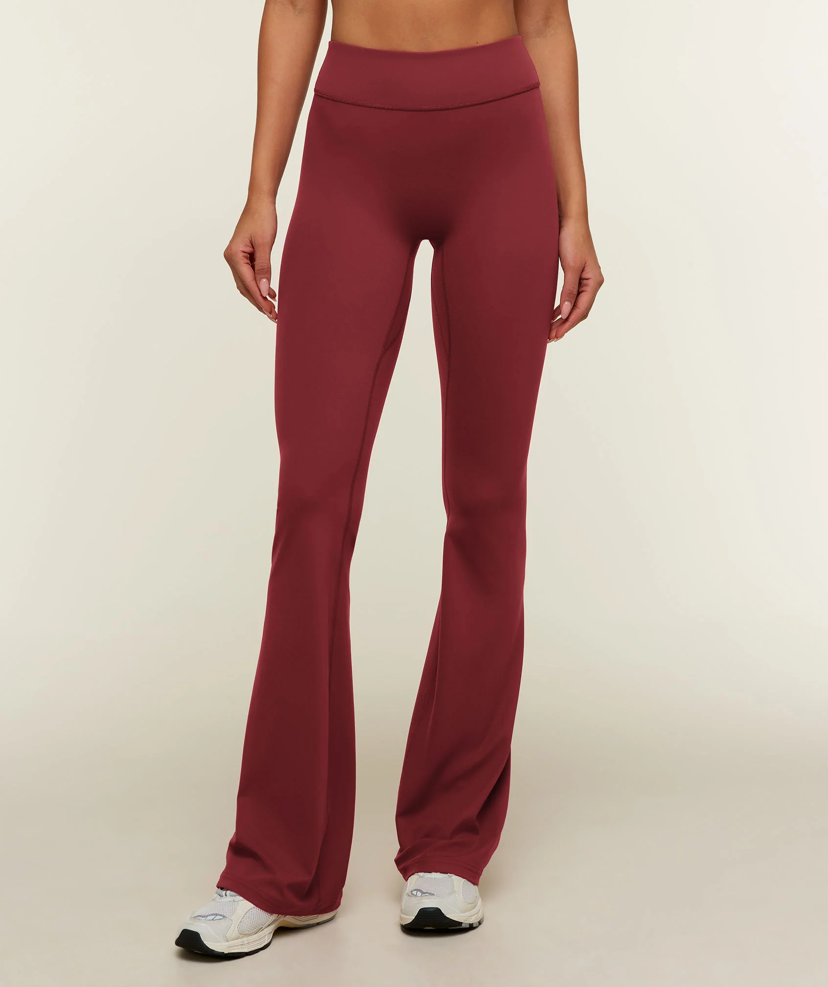 SoftSense™ High-Rise Flared Leggings Tall Length in Red