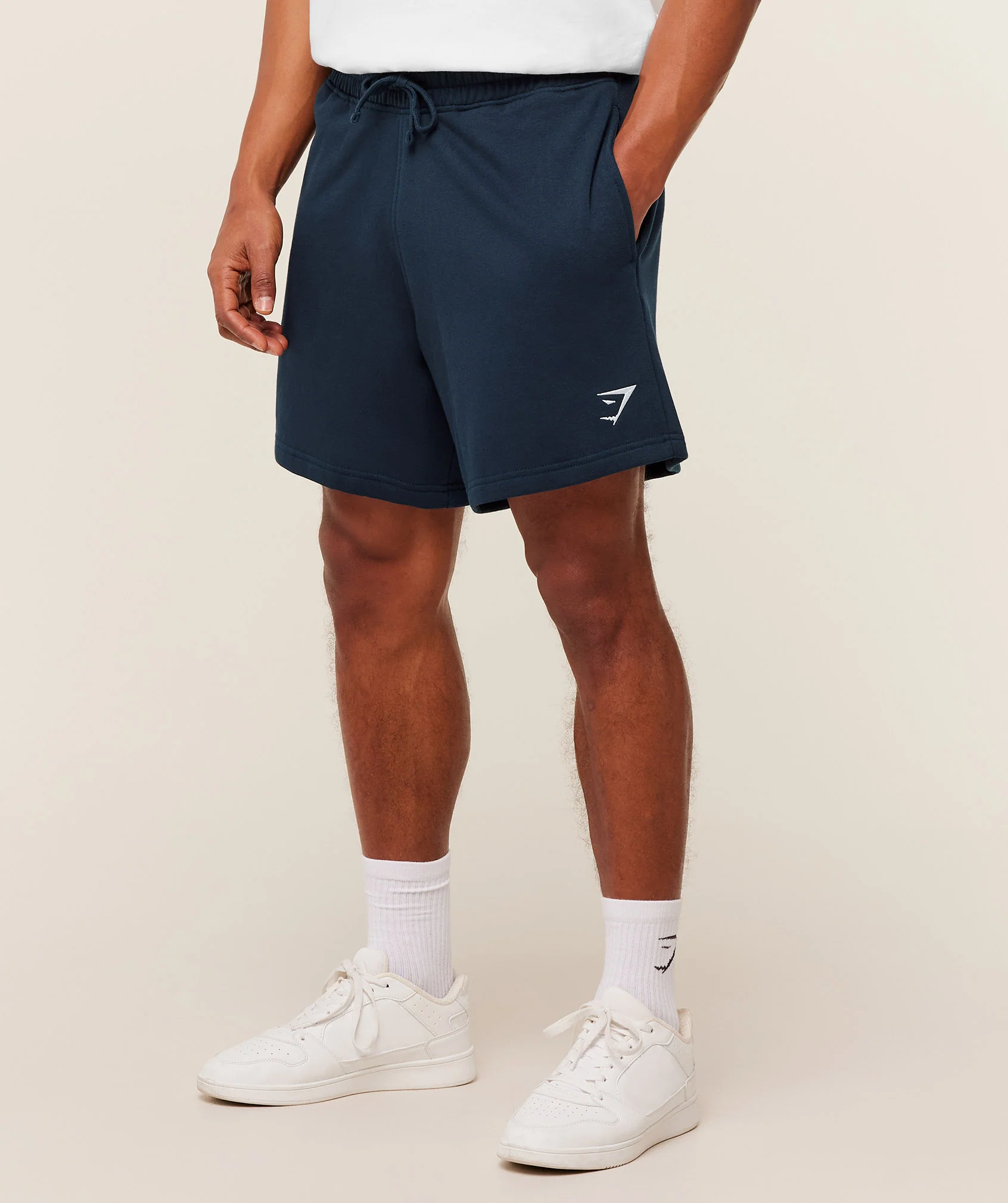 Gymshark Crest Short Men's Fleece Gym and Rest Day Shorts