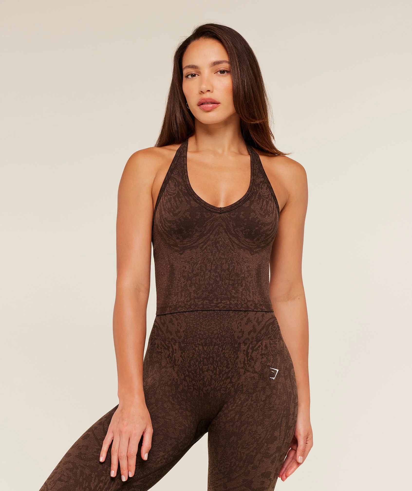 Adapt Animal Tank Top with Shelf Bra in Cheetah Print