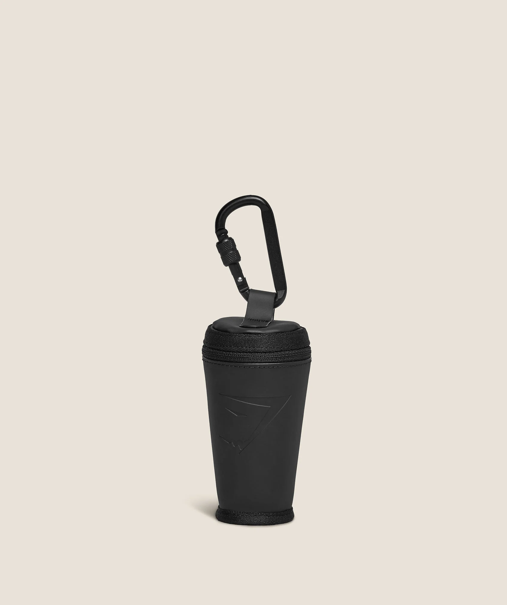 Gymshark Shaker nøglering med lynlås til gymtasker og nøgler