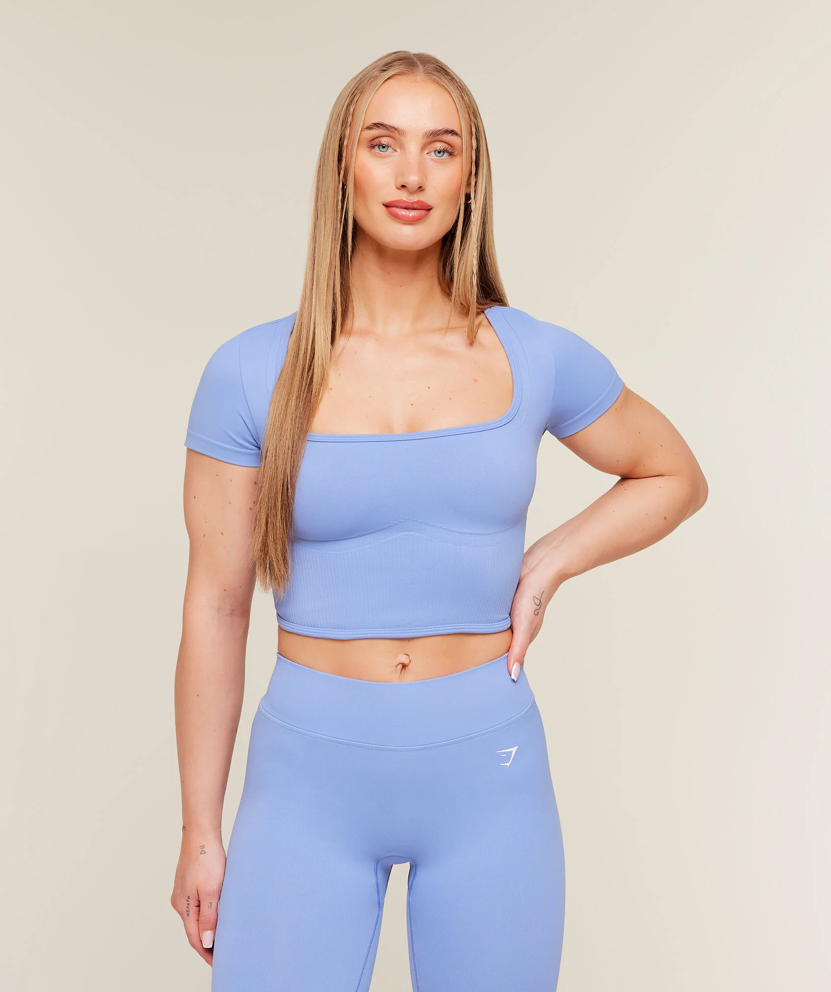 Gymshark x Bratz Crop Top with Soft Square Neckline
