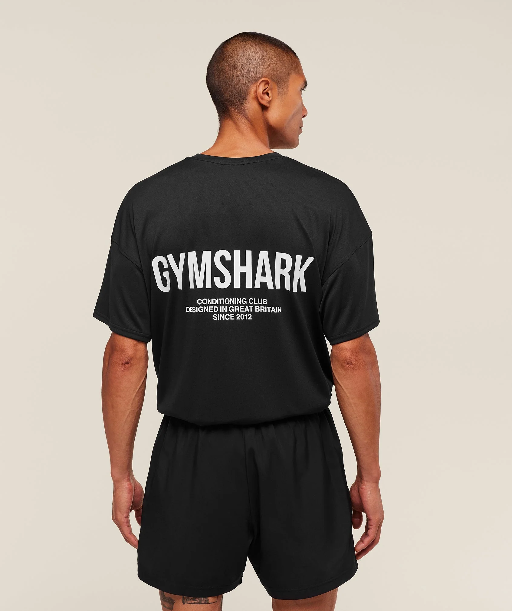 Gymshark Conditioning Club Oversized T-Shirt with Back Graphic