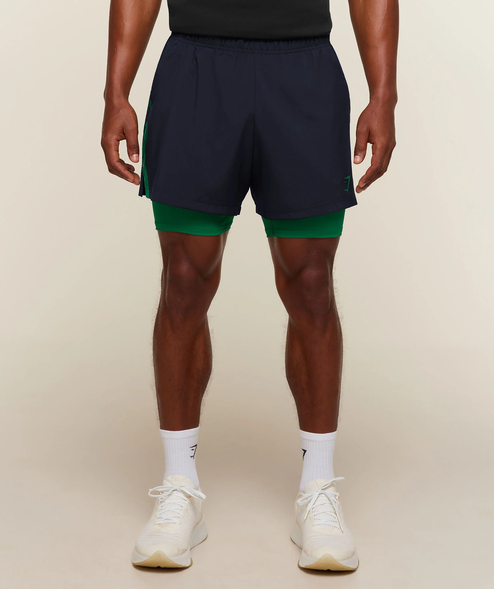 Gymshark Sport 5" 2-in-1 Shorts in Blue for Gym Training