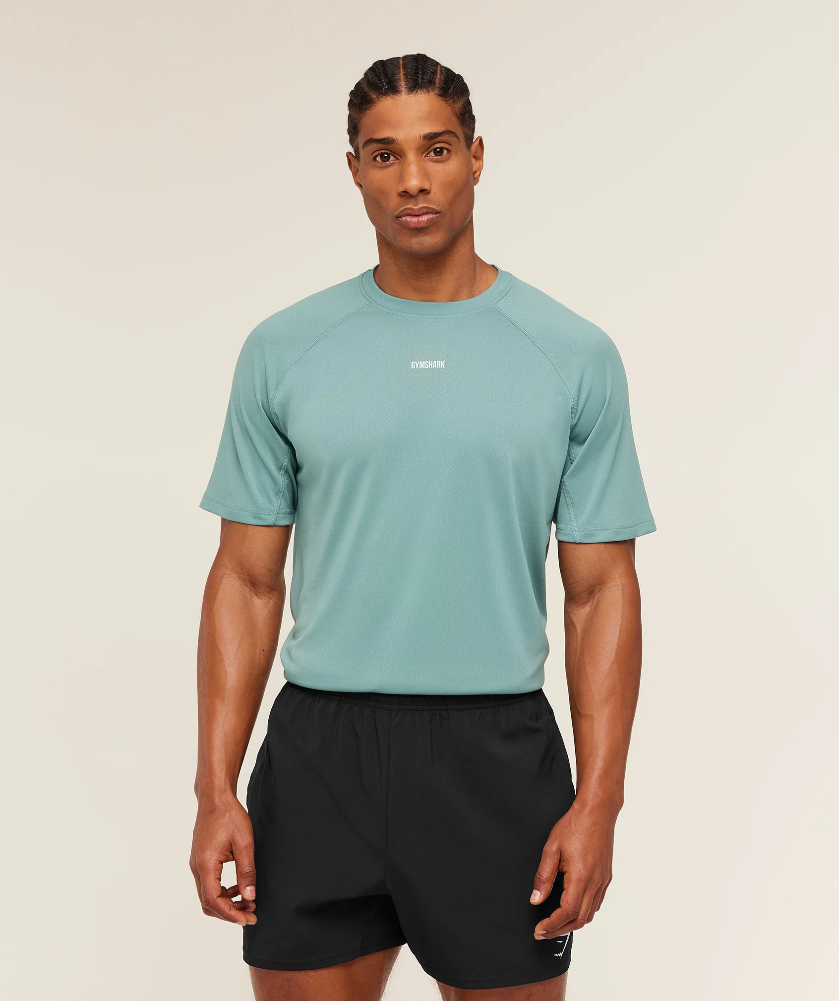Gymshark Train T-Shirt in Blue for Everyday Training