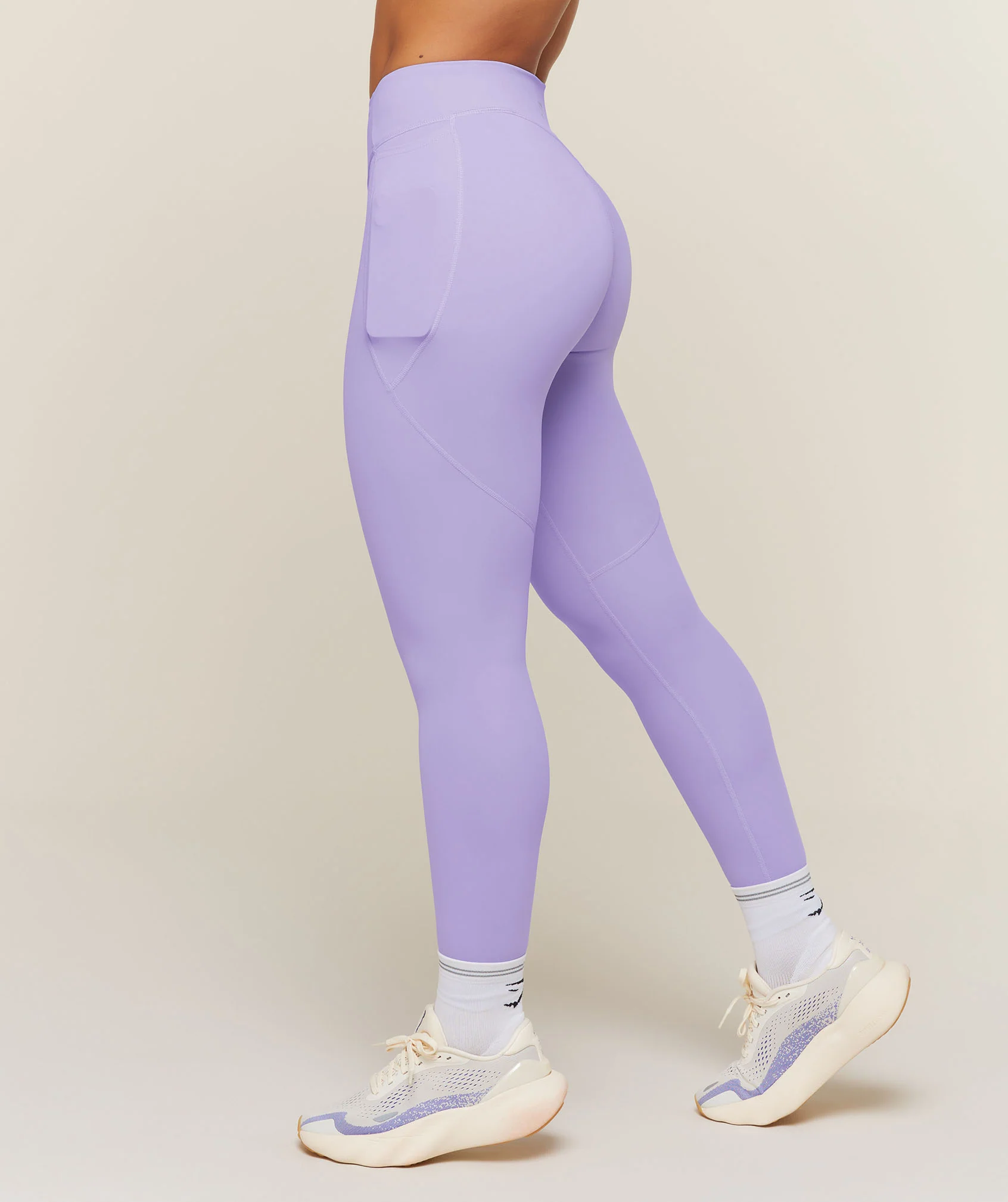 Running Pocket Leggings with High-Rise Body Fit