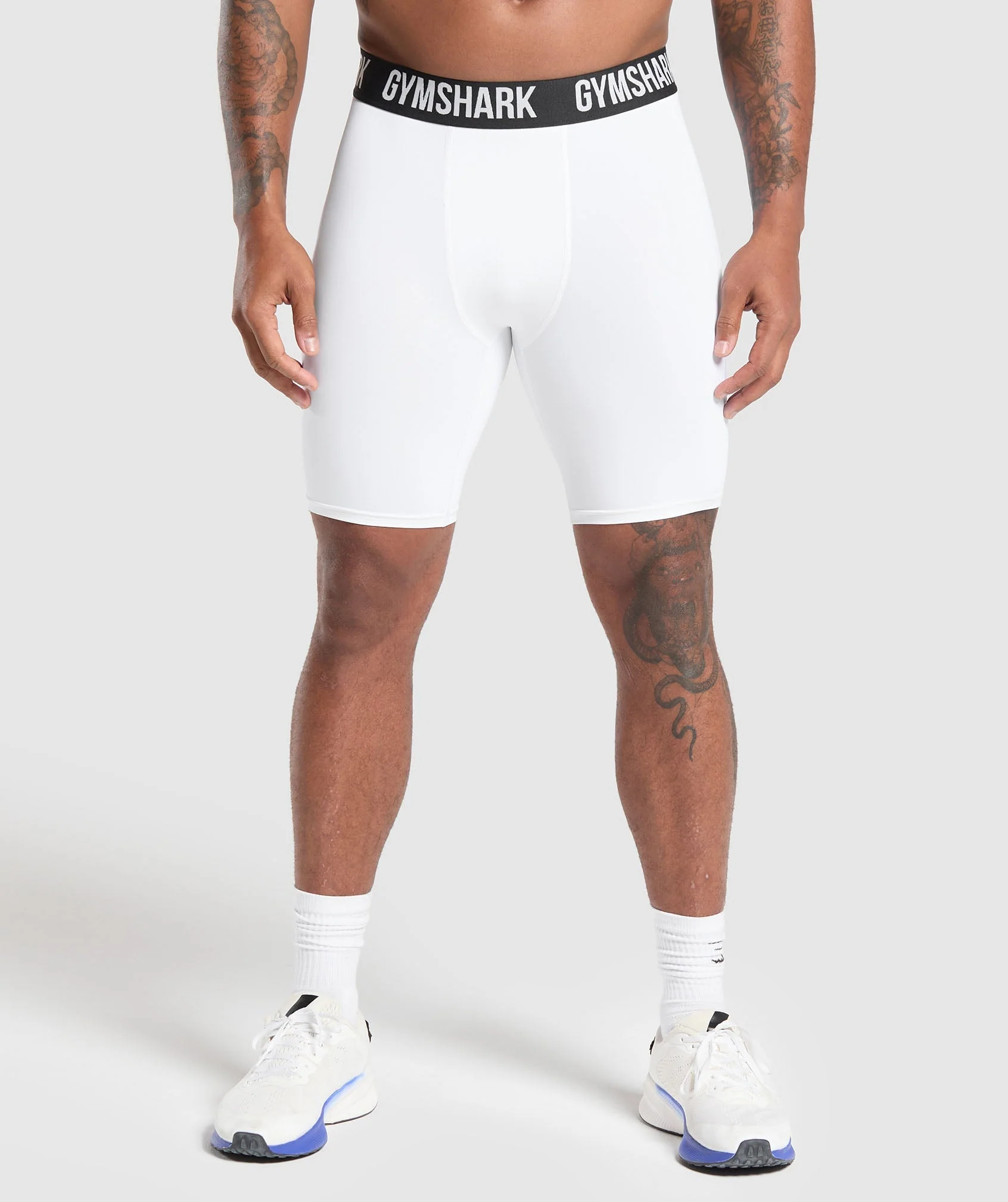 Gymshark Element Baselayer Compression Shorts with 8 Inch Inseam