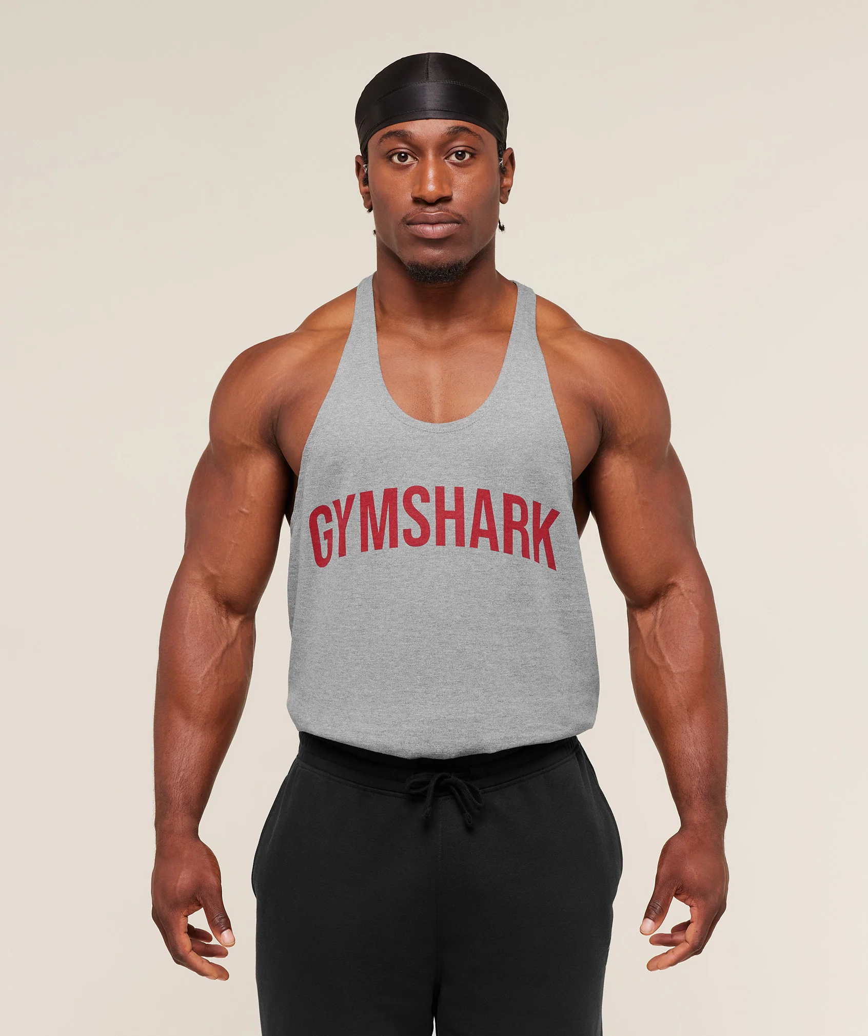 Power Stringer Slim Fit Heavyweight Cotton Gym Vest