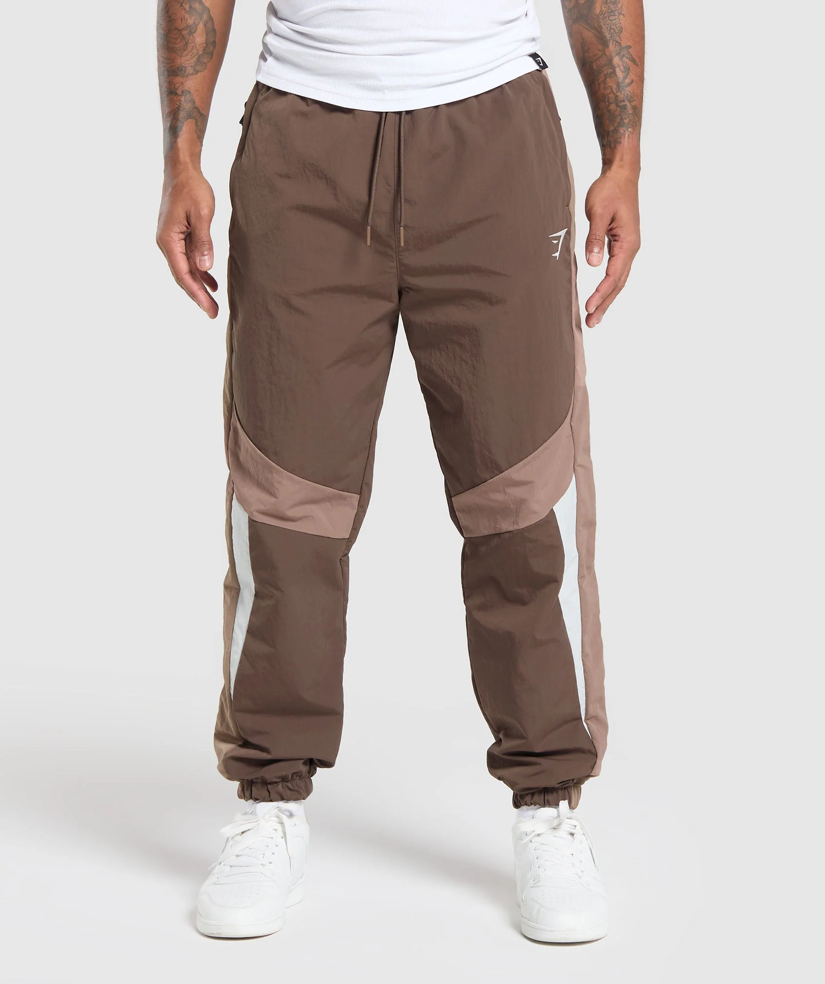 Gymshark Retro Track Pants With Contrast Detailing Regular Fit