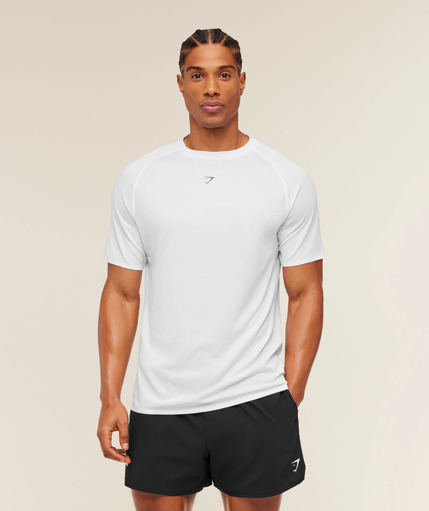 Hybrid Engineered Jacquard T-Shirt for Running and Rowing