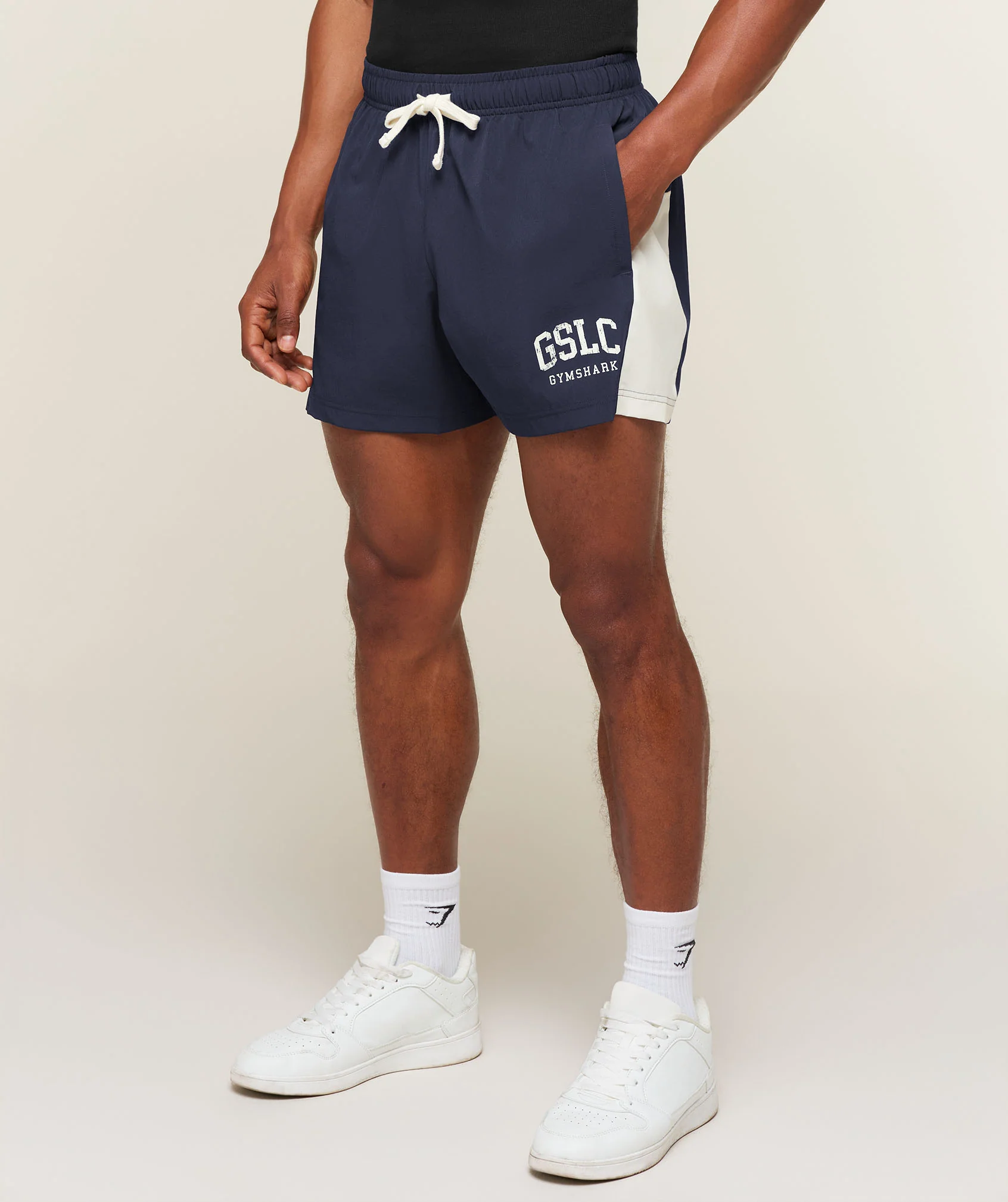 GSLC Emblem Shorts in Blue for Lifters