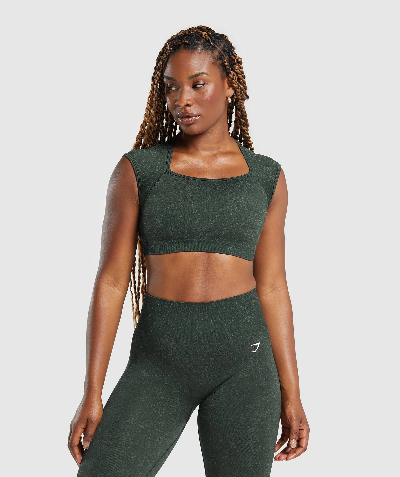 Adapt Fleck Seamless Crop Top for Training