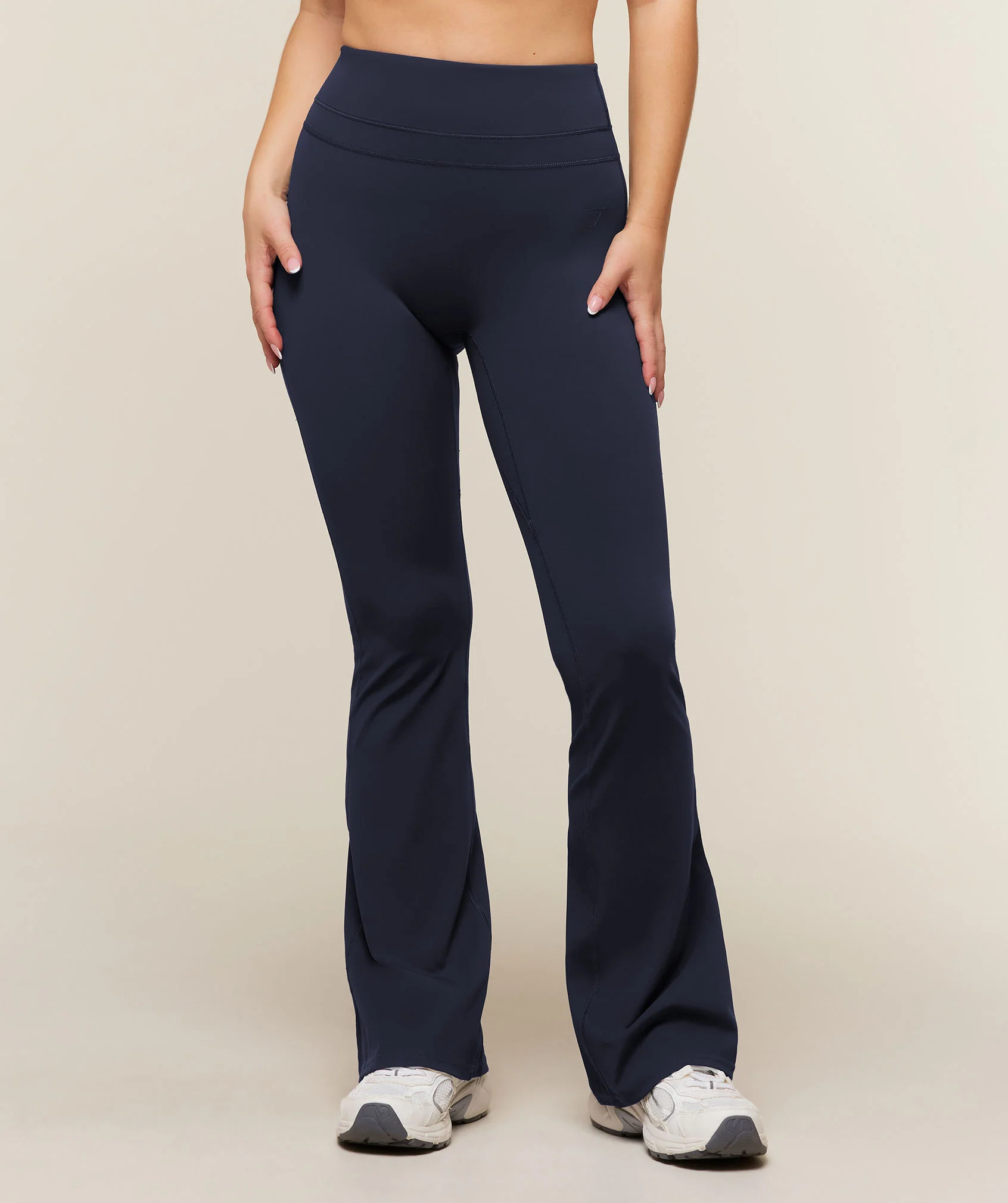 Whitney High-Rise Mini Flare Short Leggings in ButterSmooth Fabric