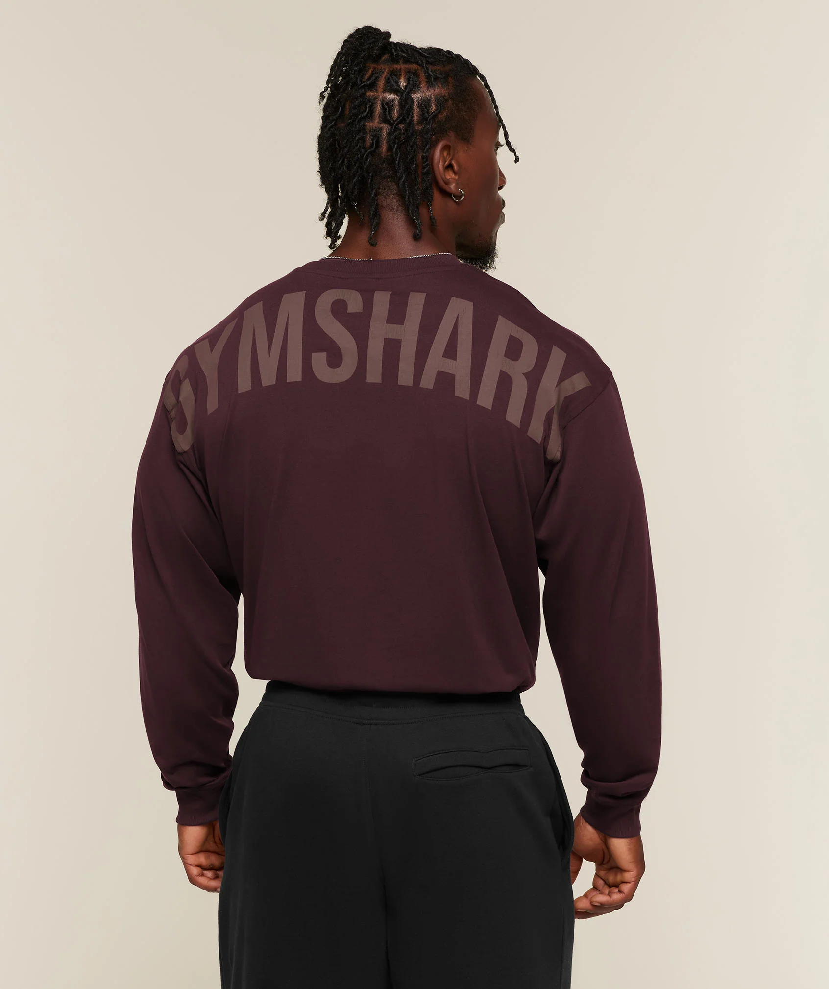 Power Long Sleeve T-Shirt with Oversized Silhouette