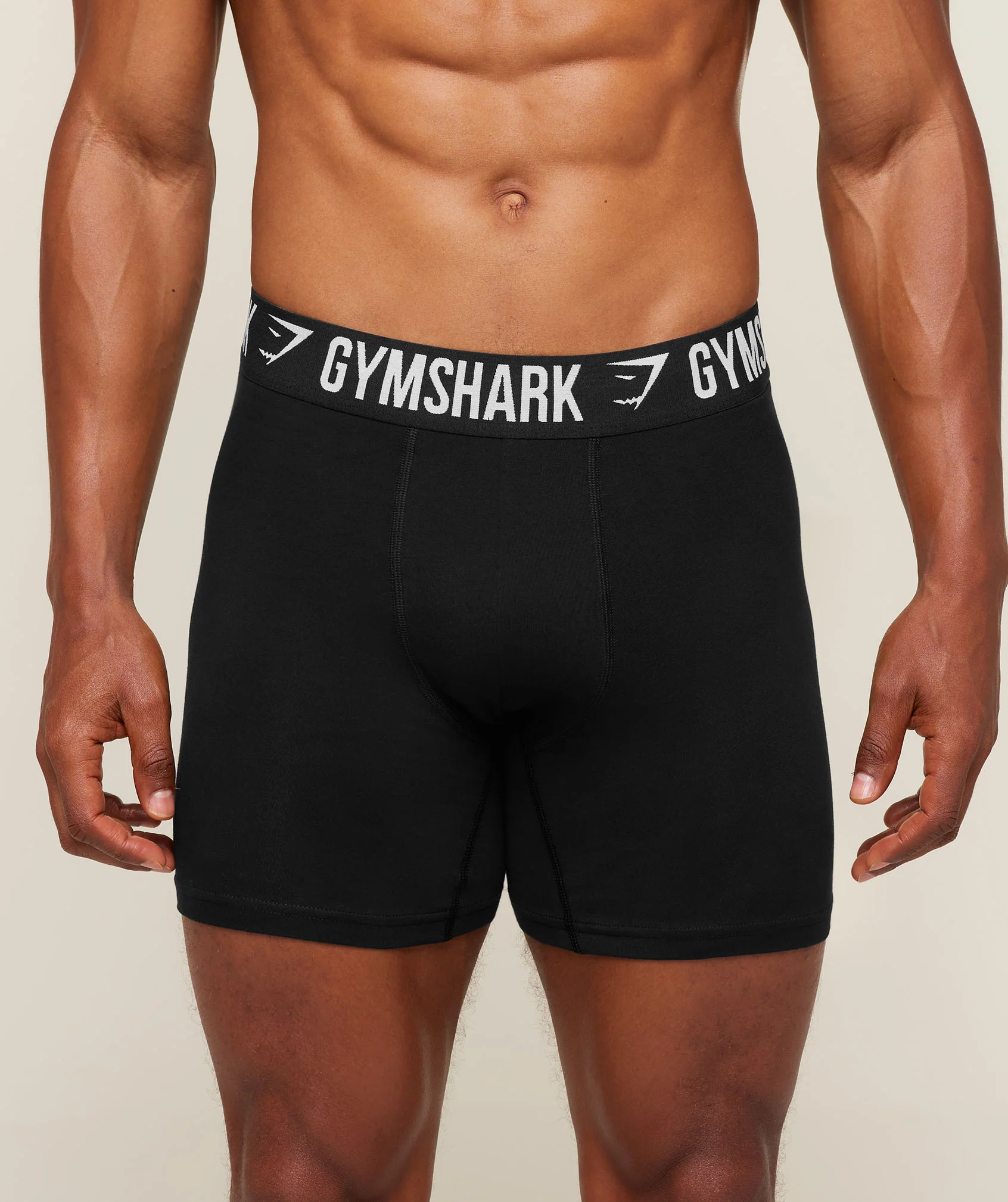 Gymshark Long Boxer Brief 3-pak Cotton Stretch Body Fit