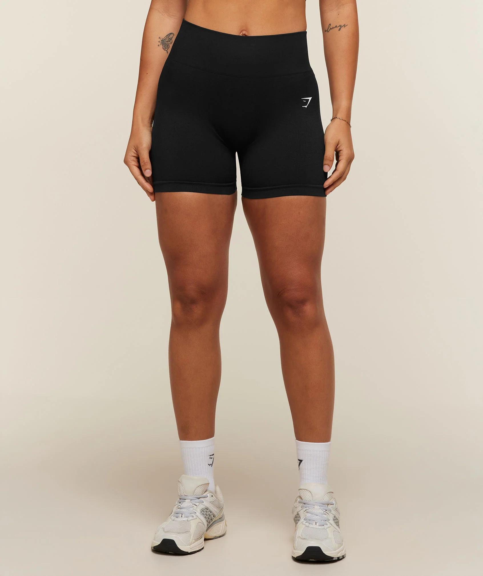 Adapt Solid High-Rise Shorts with Glute Scrunch