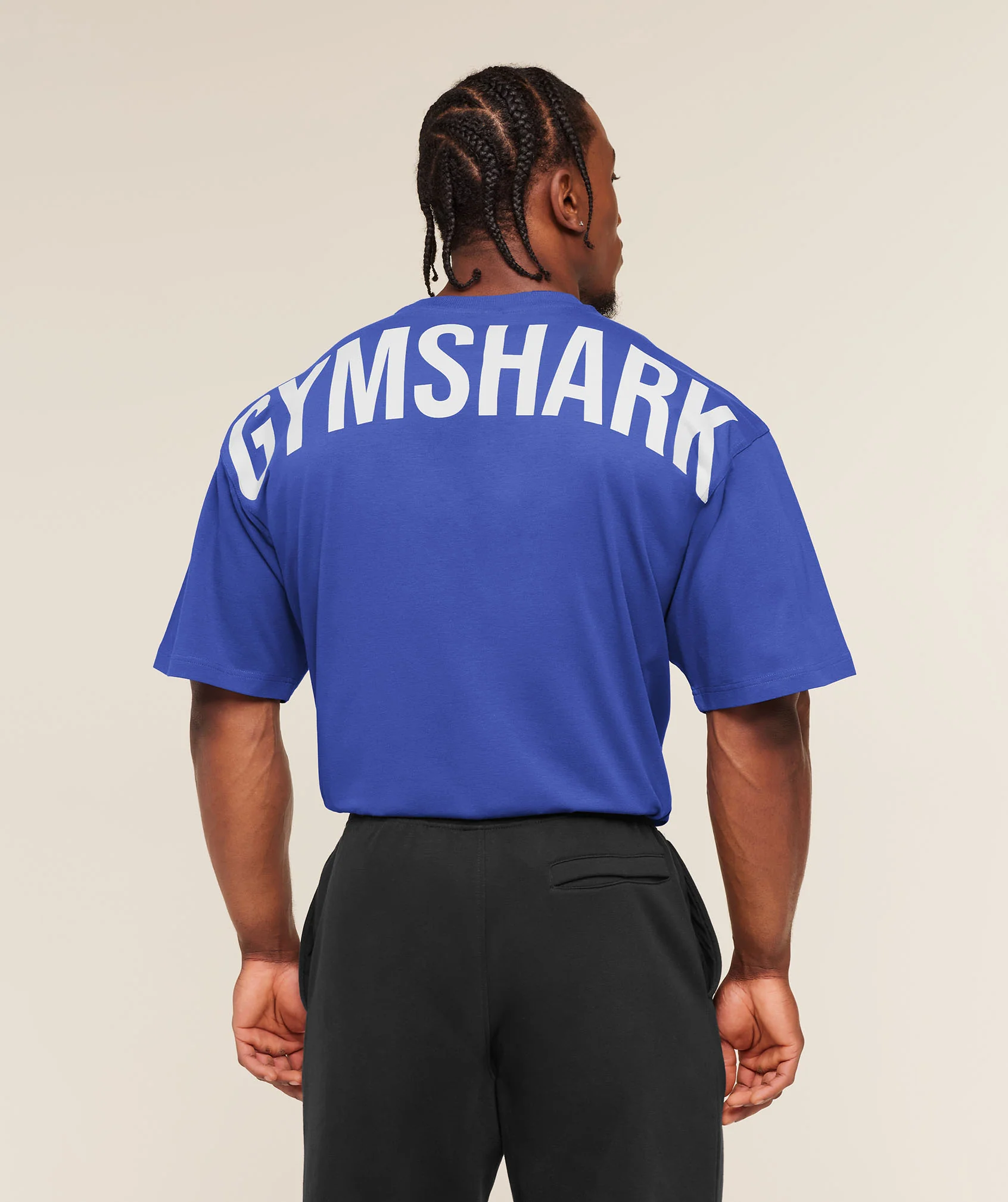 Power Oversized T-Shirt with Gymshark Back Graphic