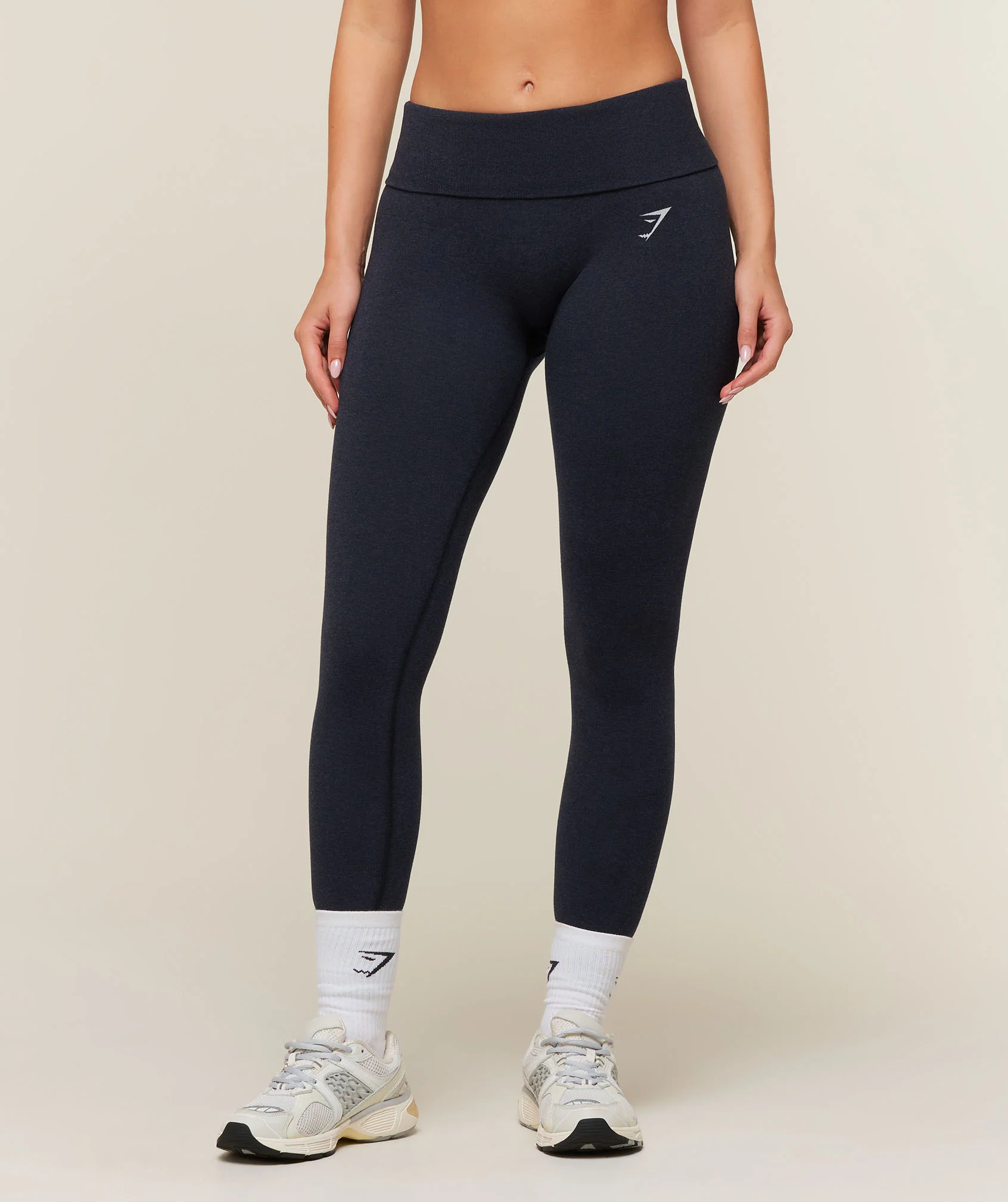 Gymshark CottonMove™ Leggings in Cotton-Blend Seamless Fabric