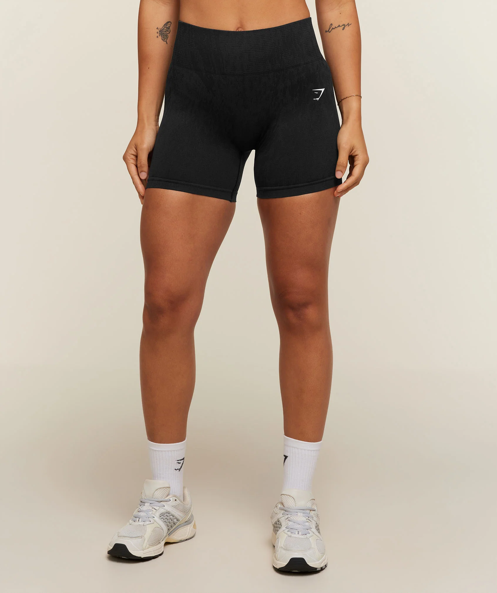 Gymshark Adapt Animal x Whitney High-Rise 5 Inch Shorts