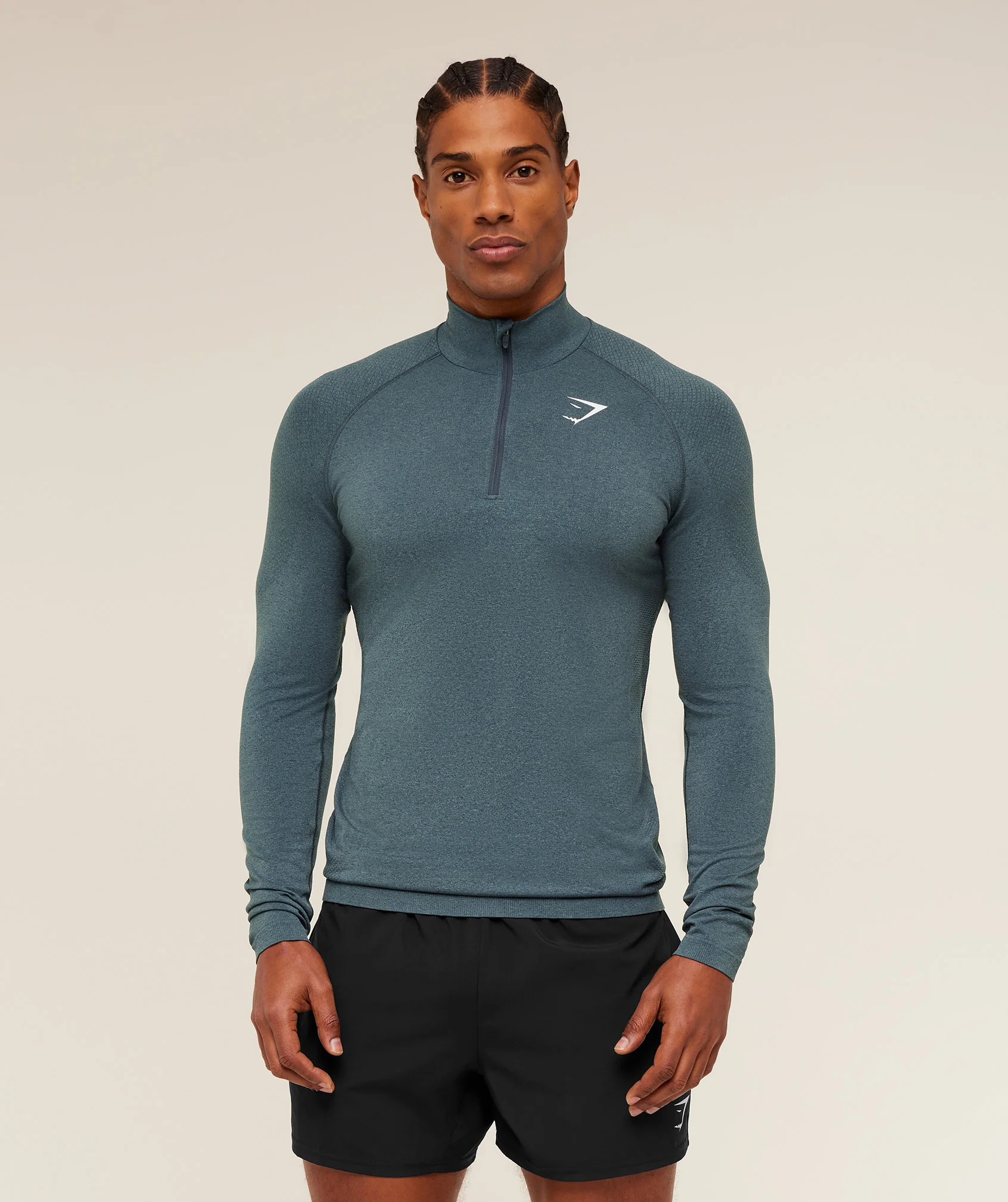 Gymshark Vital Seamless 1/4 Zip Slim Fit Pullover