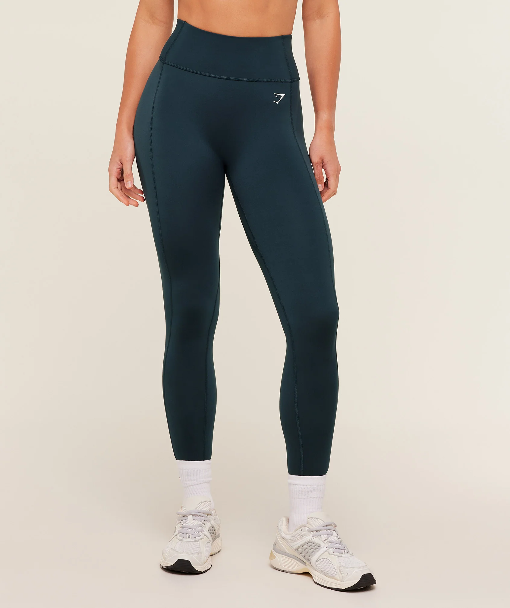 Gymshark Legacy Leggings with Contouring Seams and Ruches