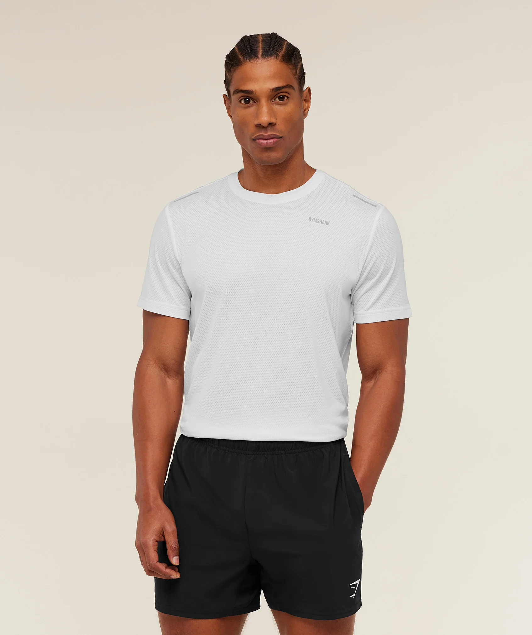 Gymshark Built For More Running T-Shirt in Slim Fit