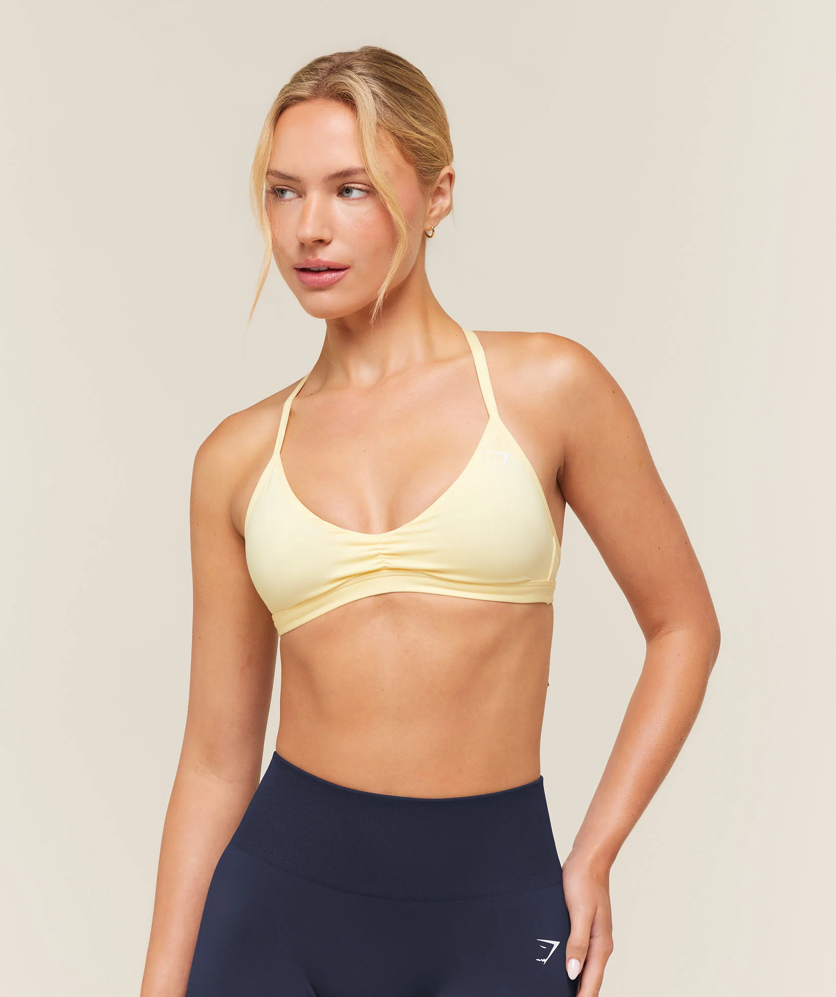 Gymshark Minimal Sports Bra 2.0 Light Support Yellow
