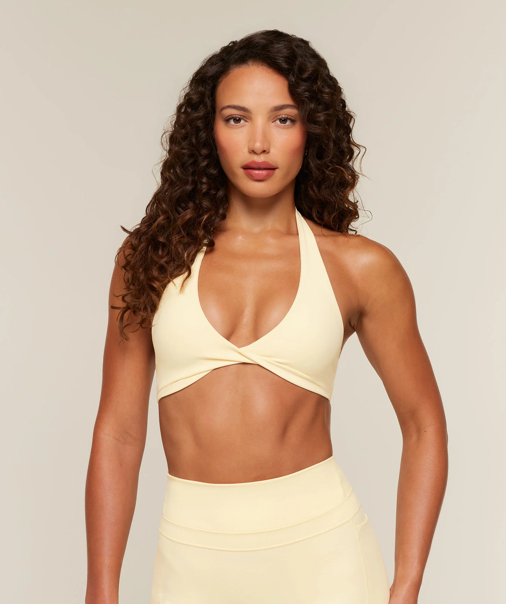 Gymshark Whitney Twist Sports Bra in ButterSmooth Fabric