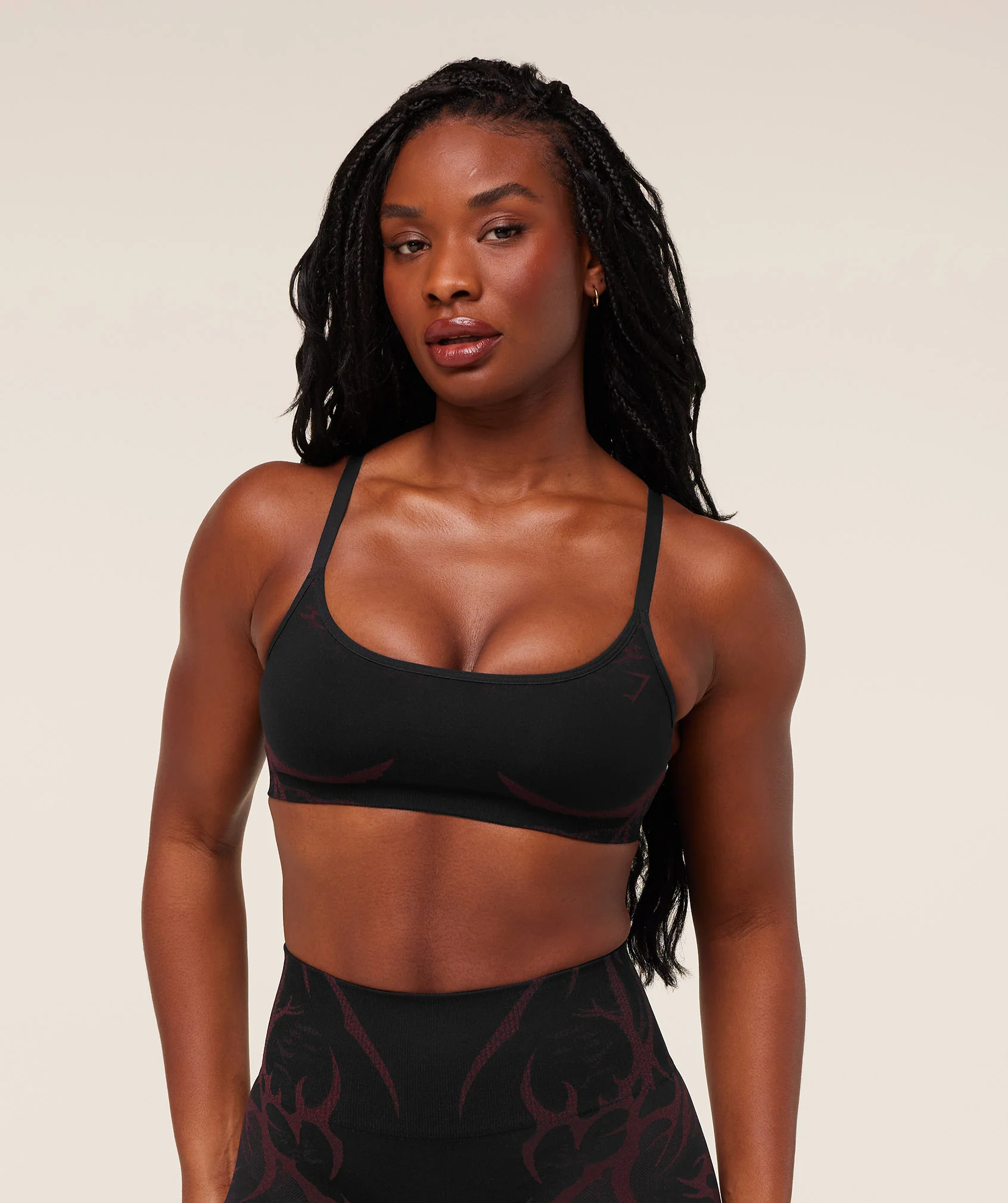 Gymshark Storm Seamless Sports Bra with Adjustable Straps